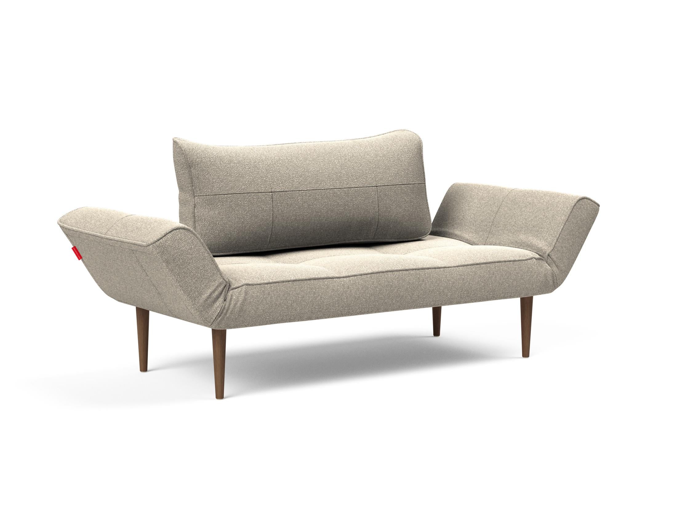 Erleben Sie das Zeal Klappsofa 70 Styletto von Innovation Living – ein elegantes, flexibles Sofa in Elegance Orange, das Komfort und Stil vereint.