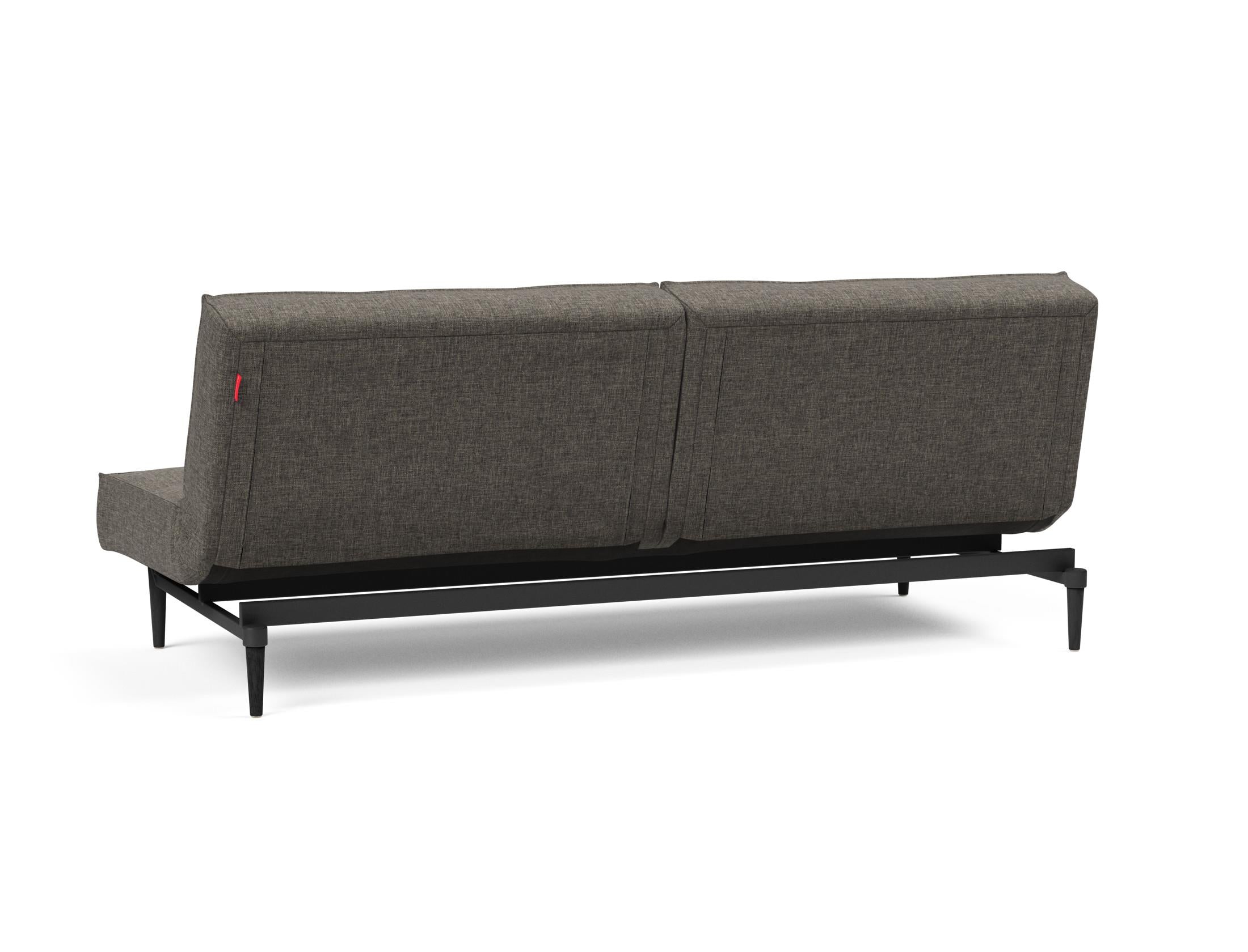 Erleben Sie das stilvolle Splitback Sofabett 115 Styletto von Innovation Living – ideal für flexible Wohnlösungen und zeitgemäßes Design.