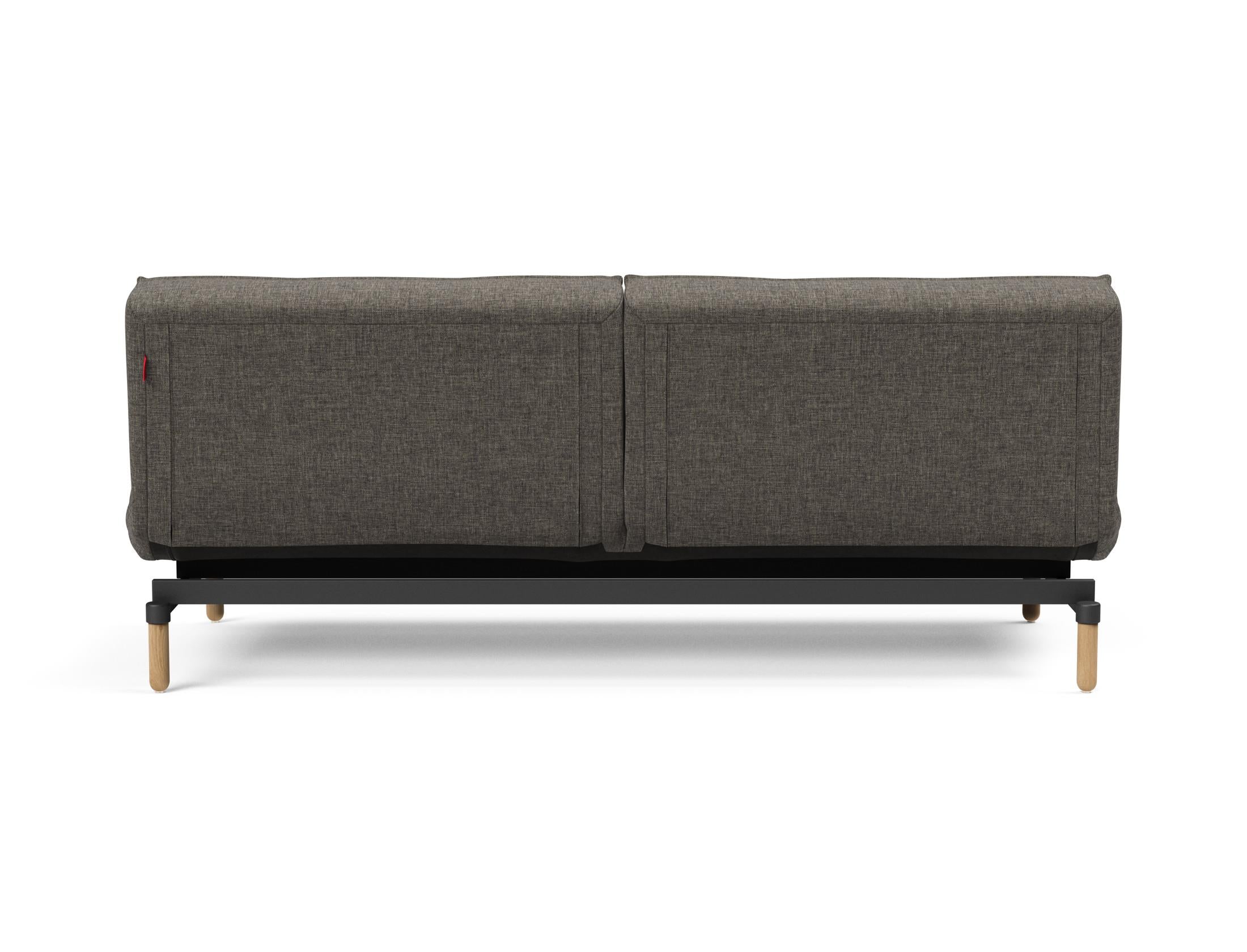 Erleben Sie das Splitback Sofabett 115 Stem von Innovation Living – ein elegantes Schlafsofa, das Stil und Funktionalität für jedes Zuhause bietet.