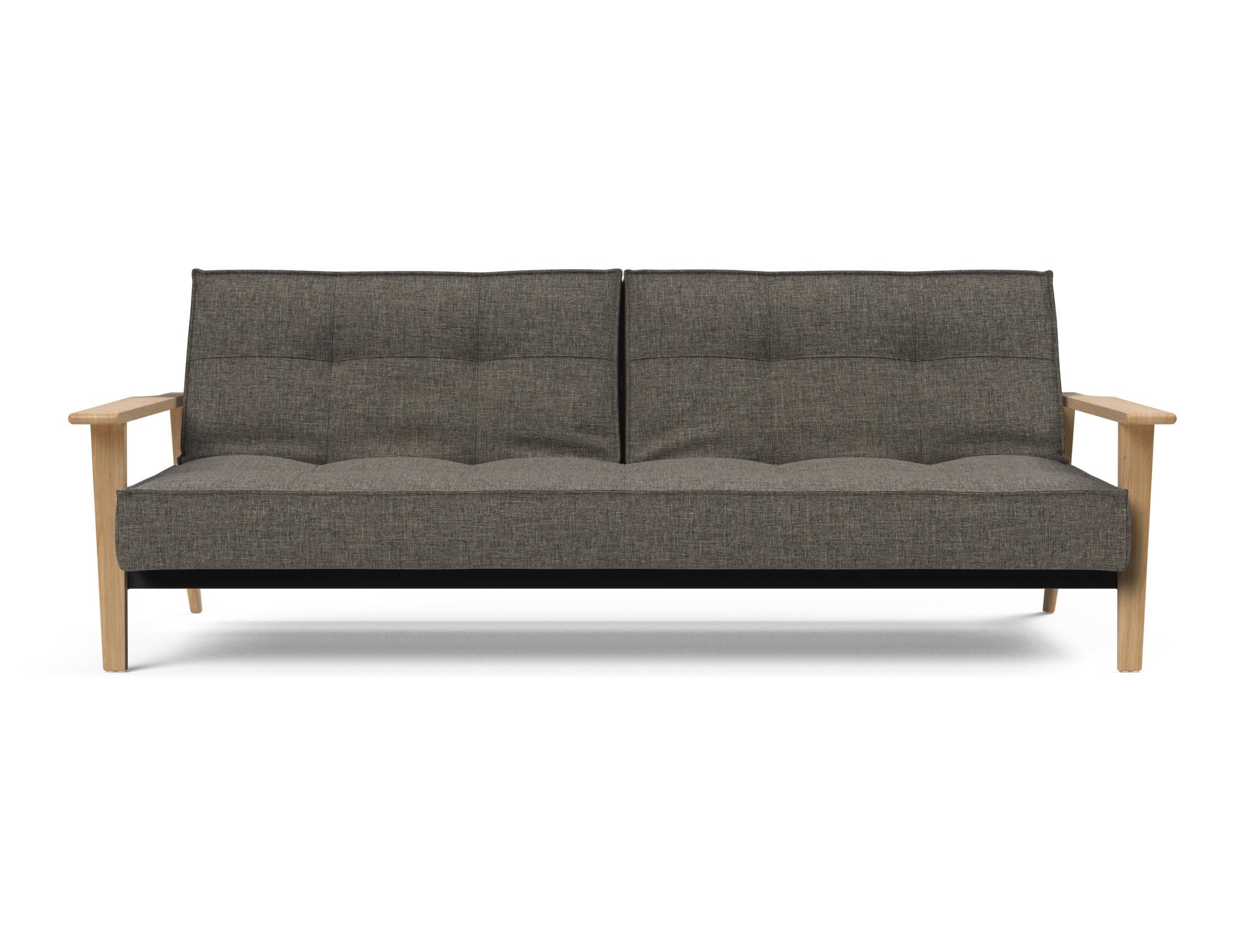 Erleben Sie das stilvolle Splitback Sofabett 115 Frej von Innovation Living – ideal für platzsparende Lösungen und zeitgemäße Einrichtung.