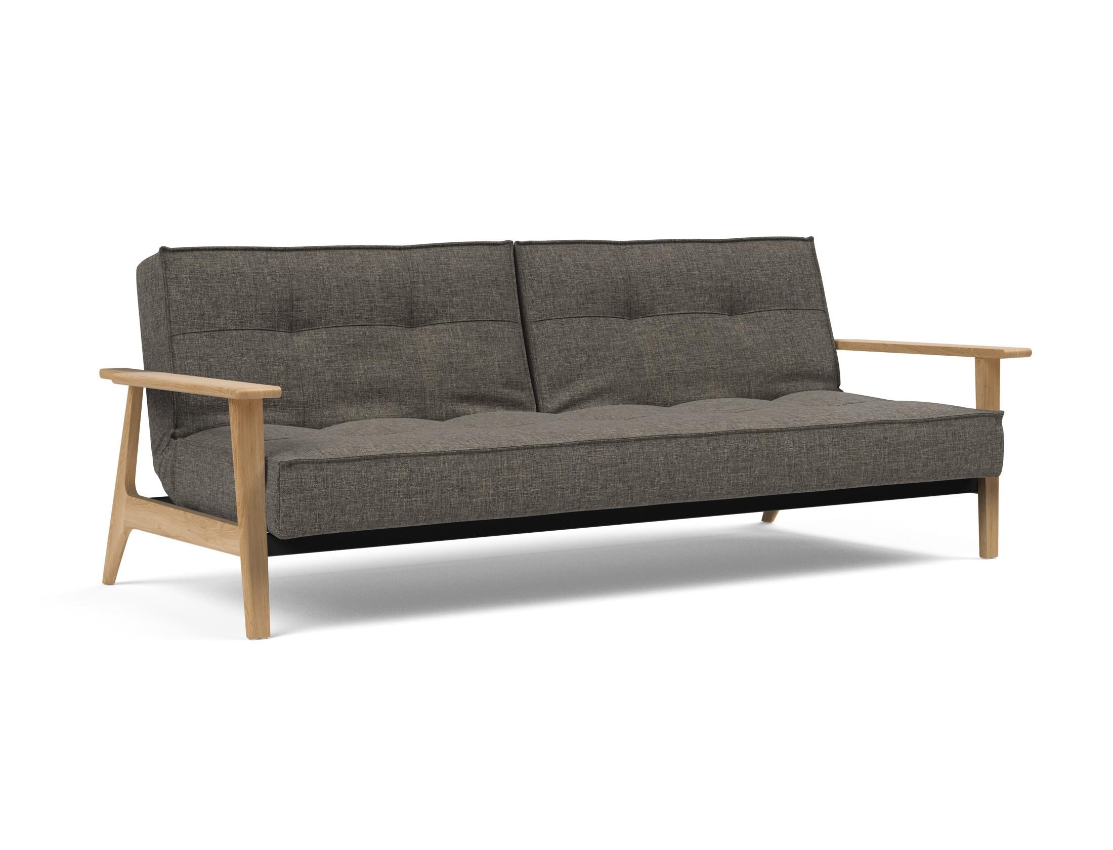 Erleben Sie das stilvolle Splitback Sofabett 115 Frej von Innovation Living – ideal für platzsparende Lösungen und zeitgemäße Einrichtung.