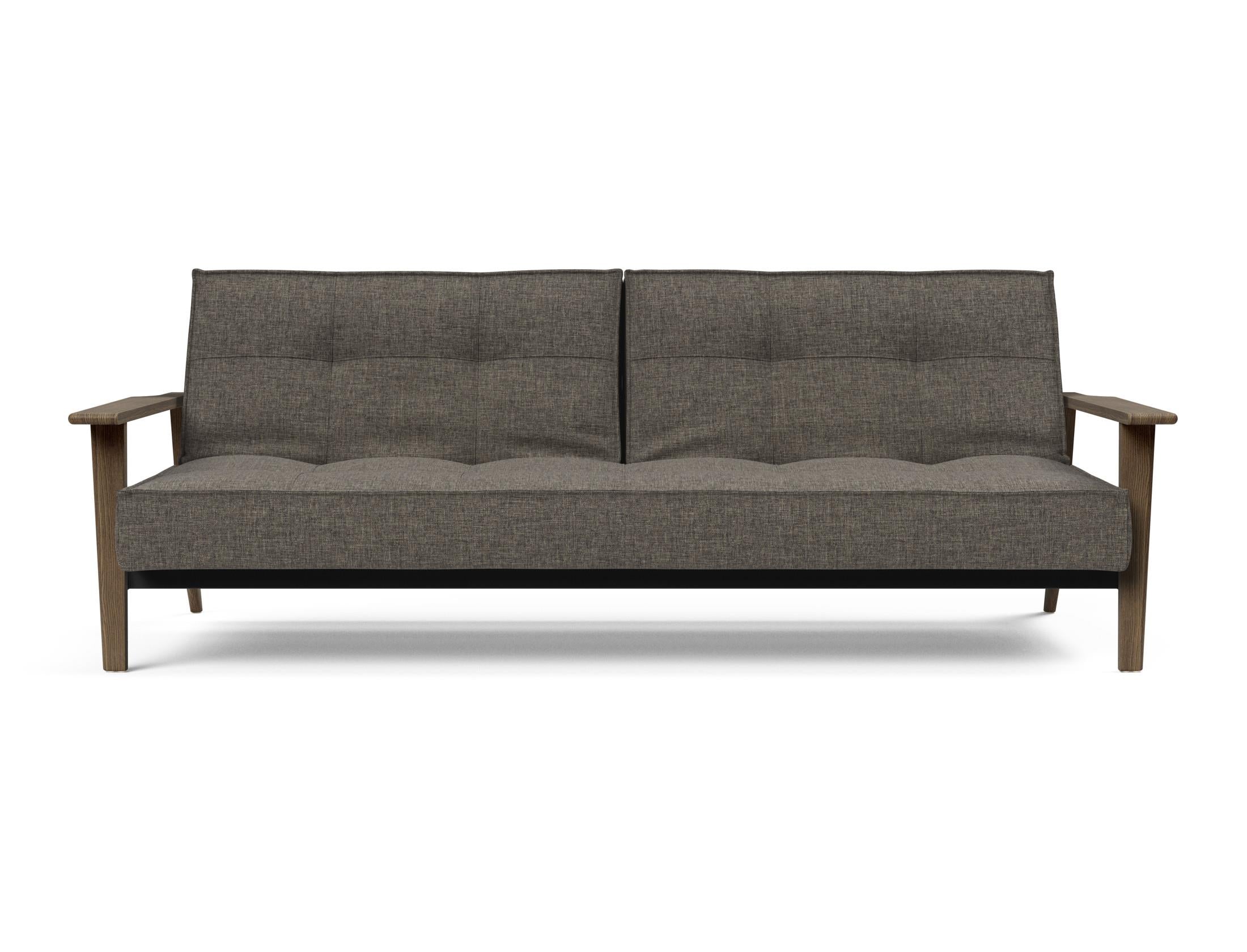 Erleben Sie das stilvolle Splitback Sofabett 115 Frej von Innovation Living – ideal für platzsparende Lösungen und zeitgemäße Einrichtung.