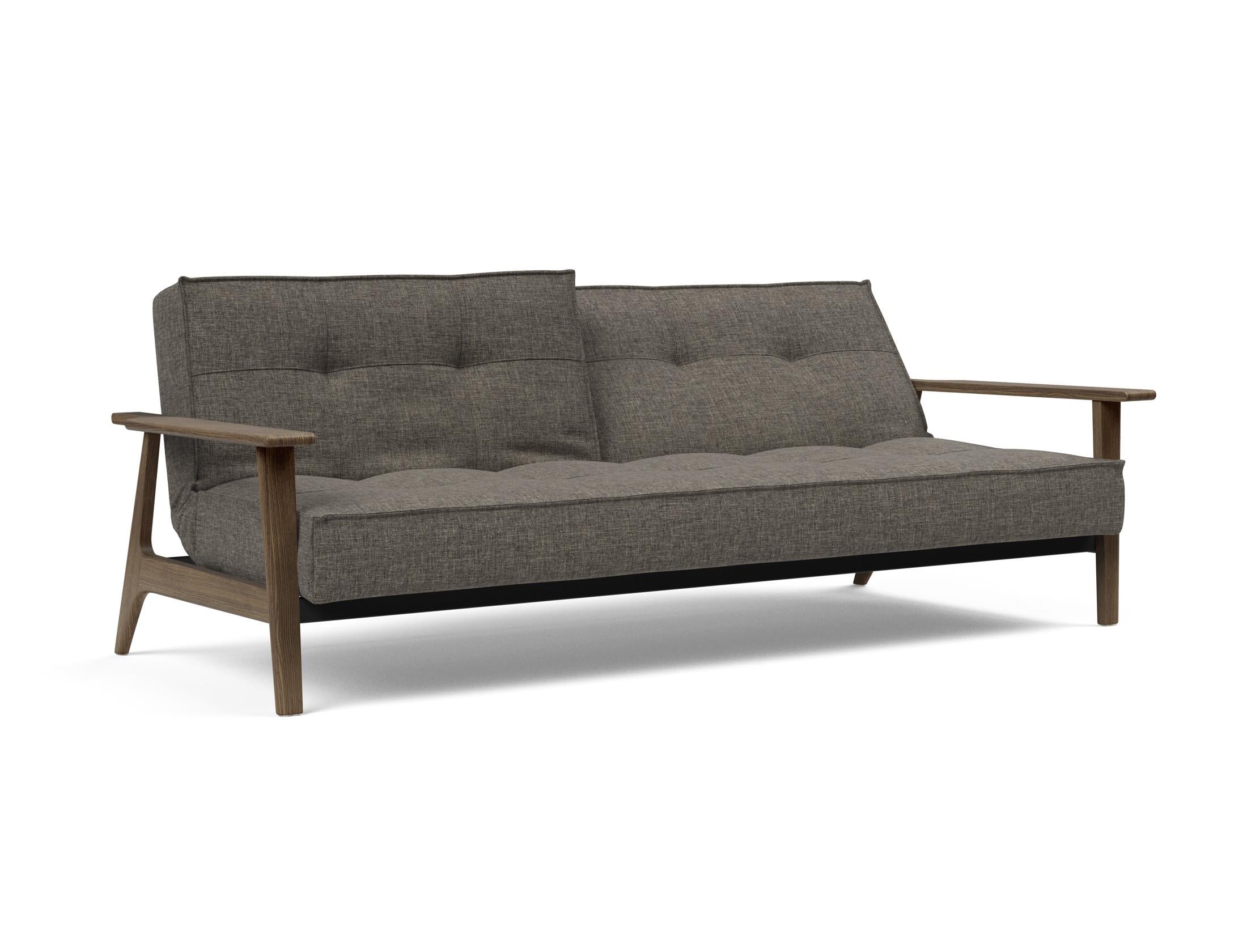 Erleben Sie das stilvolle Splitback Sofabett 115 Frej von Innovation Living – ideal für platzsparende Lösungen und zeitgemäße Einrichtung.