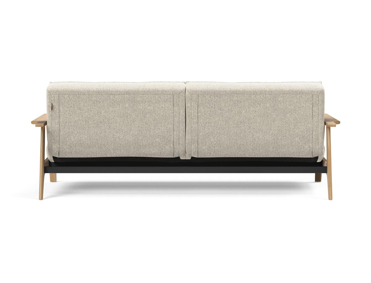 Entdecken Sie das Splitback Sofabett 115 Frej von Innovation Living – ein elegantes, multifunktionales Möbelstück, perfekt für moderne Wohnräume.