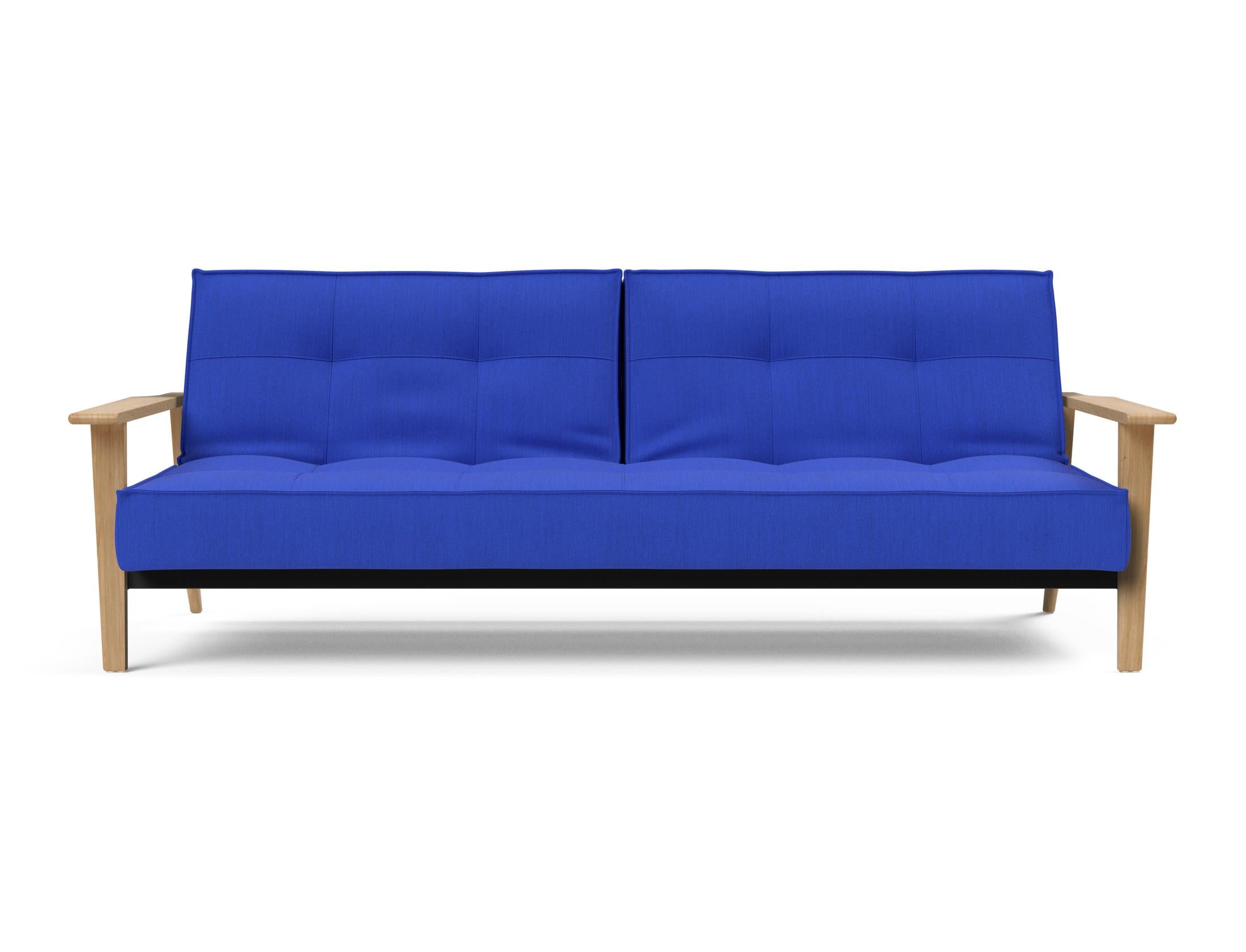 Erleben Sie das Splitback Sofabett 115 Frej von Innovation Living – ein elegantes, vielseitiges Möbelstück, das Komfort und Stil vereint.