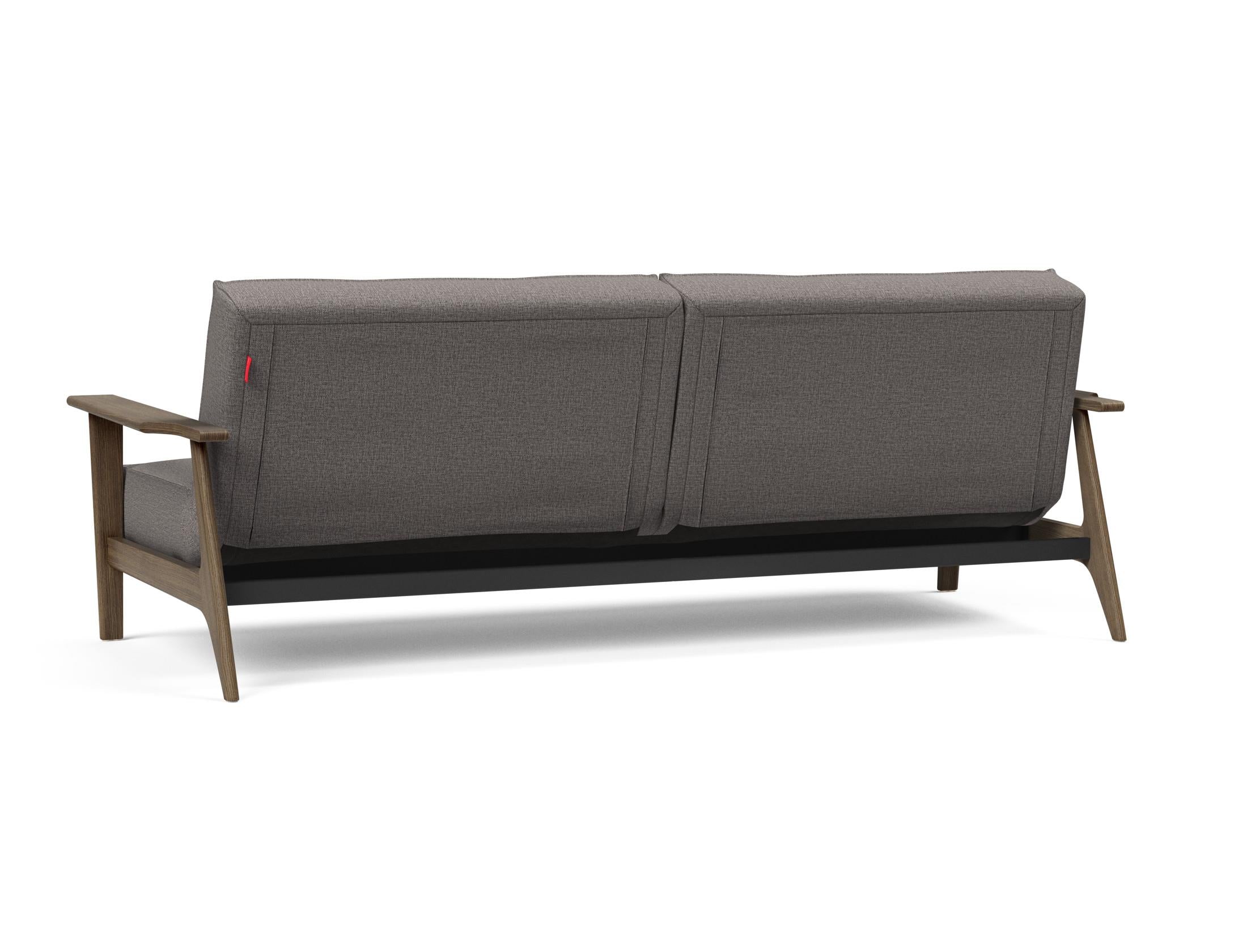 Erleben Sie das stilvolle Splitback Sofabett 115 Frej von Innovation Living – ideal für platzsparende Lösungen und zeitgemäße Einrichtung.