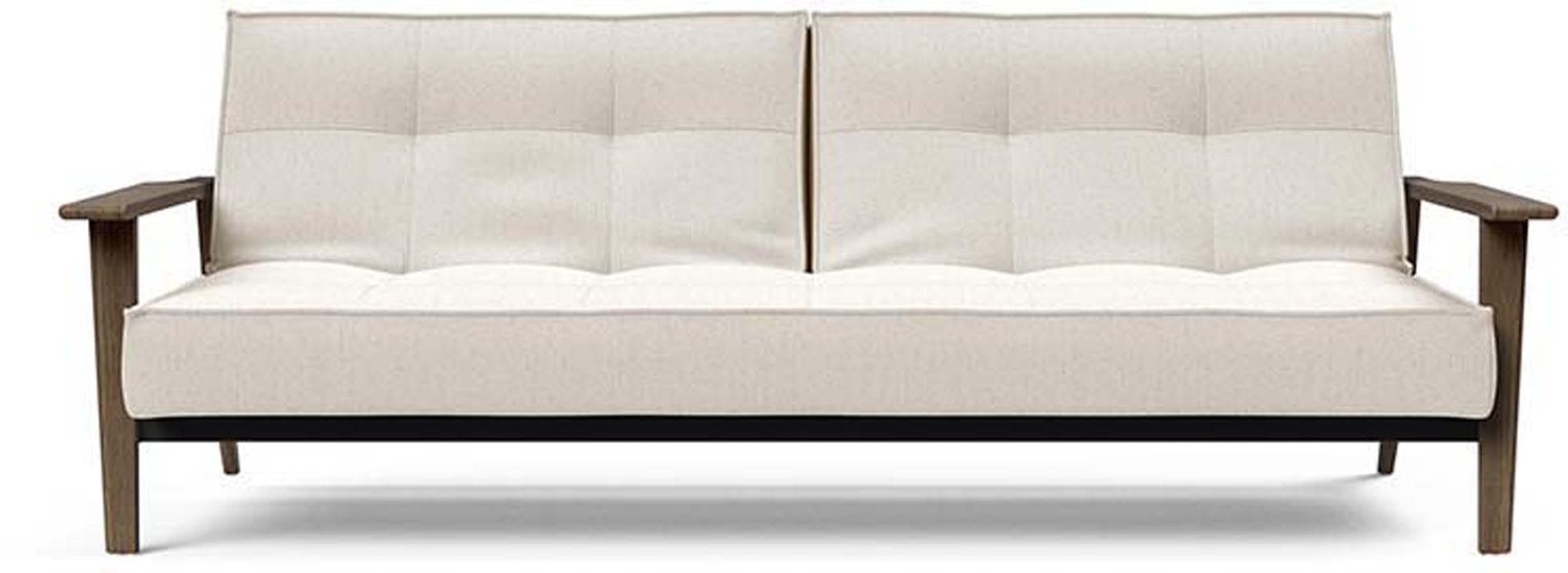 Erleben Sie das stilvolle Splitback Sofabett 115 Frej von Innovation Living – ideal für platzsparende Lösungen und zeitgemäße Einrichtung.