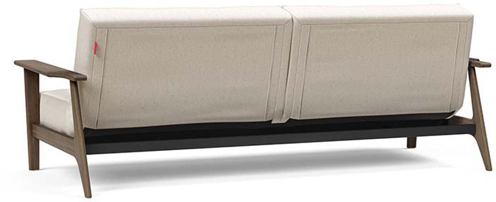 Erleben Sie das stilvolle Splitback Sofabett 115 Frej von Innovation Living – ideal für platzsparende Lösungen und zeitgemäße Einrichtung.