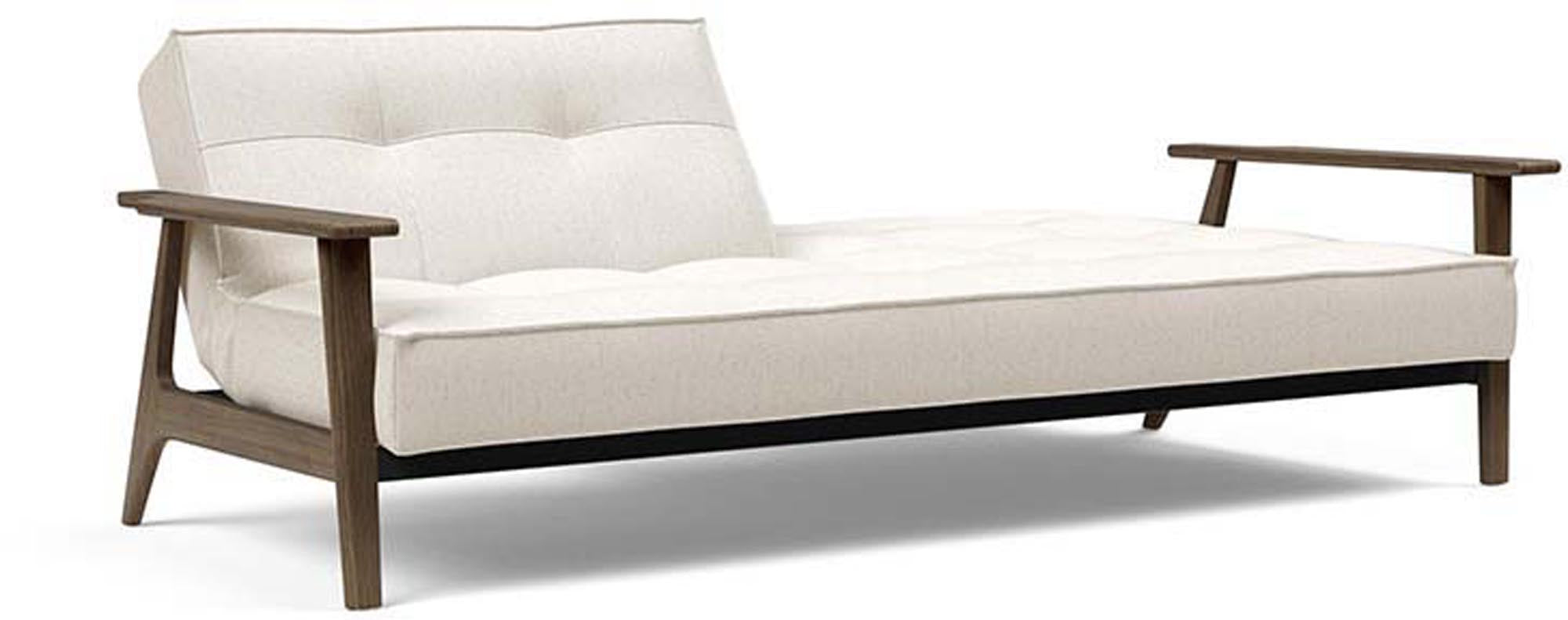 Erleben Sie das stilvolle Splitback Sofabett 115 Frej von Innovation Living – ideal für platzsparende Lösungen und zeitgemäße Einrichtung.
