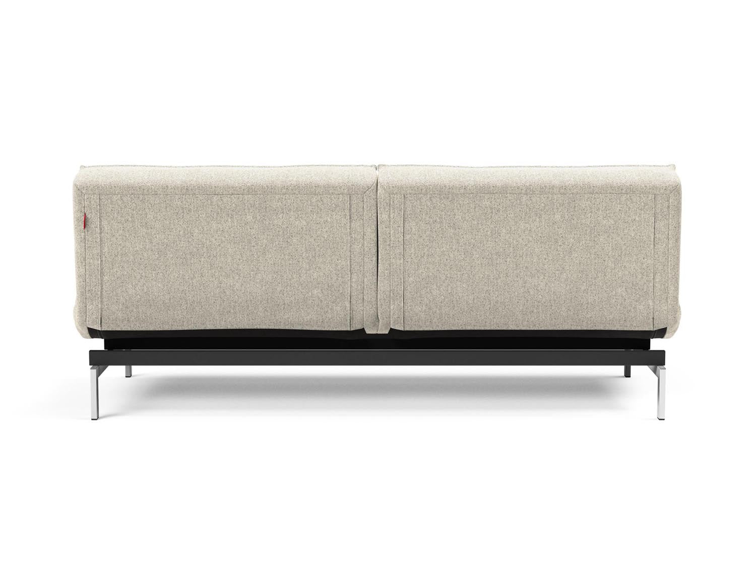 Entdecken Sie das stilvolle Splitback Sofabett 115 Chrom von Innovation Living – perfekt für zeitgemässe Wohnkonzepte und gemütliche Schlafmomente.