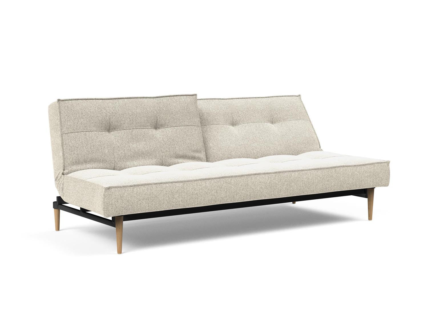 Erleben Sie das stilvolle Splitback Sofabett 115 Styletto von Innovation Living – ideal für flexible Wohnlösungen und zeitgemäßes Design.