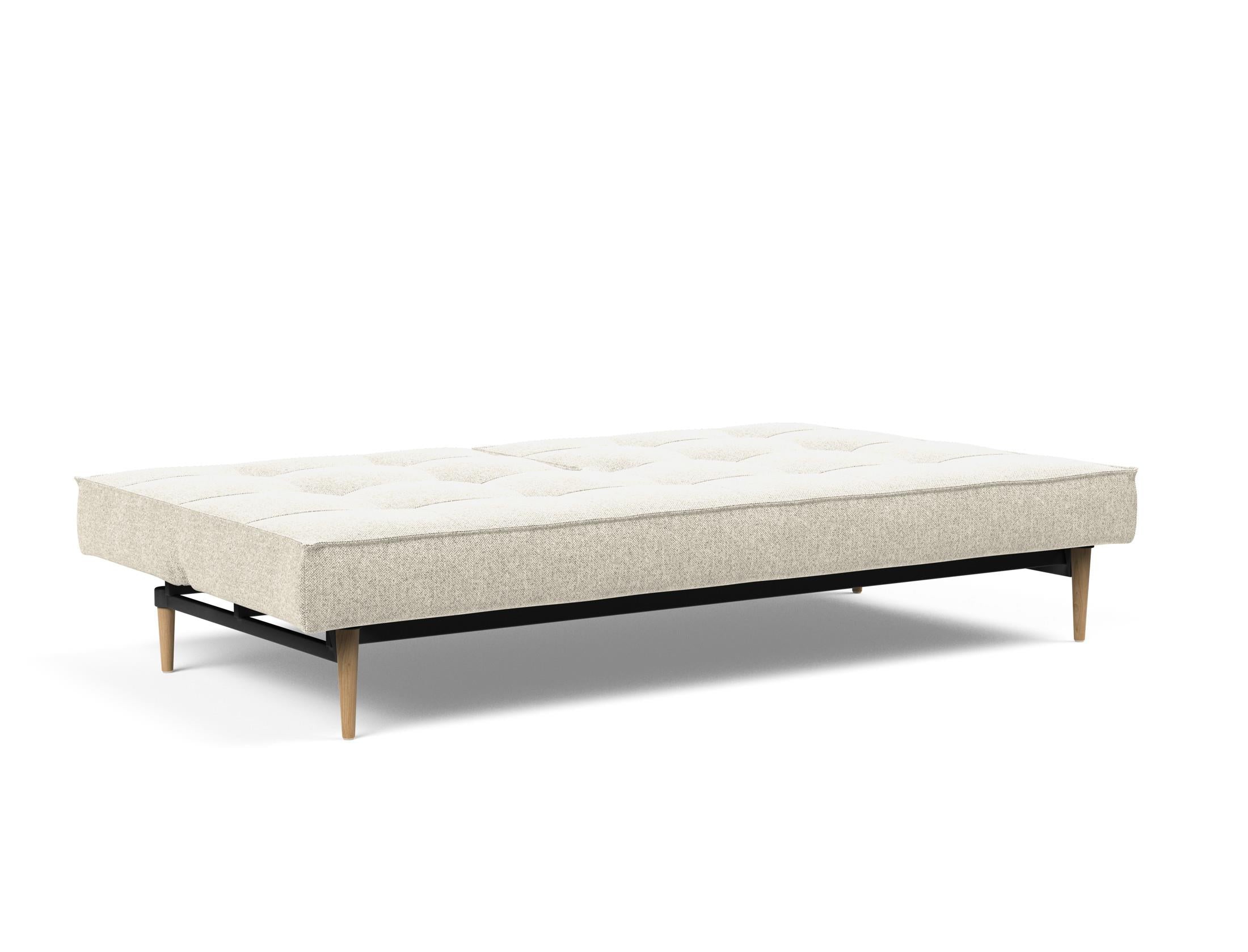 Erleben Sie das stilvolle Splitback Sofabett 115 Styletto von Innovation Living – ideal für flexible Wohnlösungen und zeitgemäßes Design.