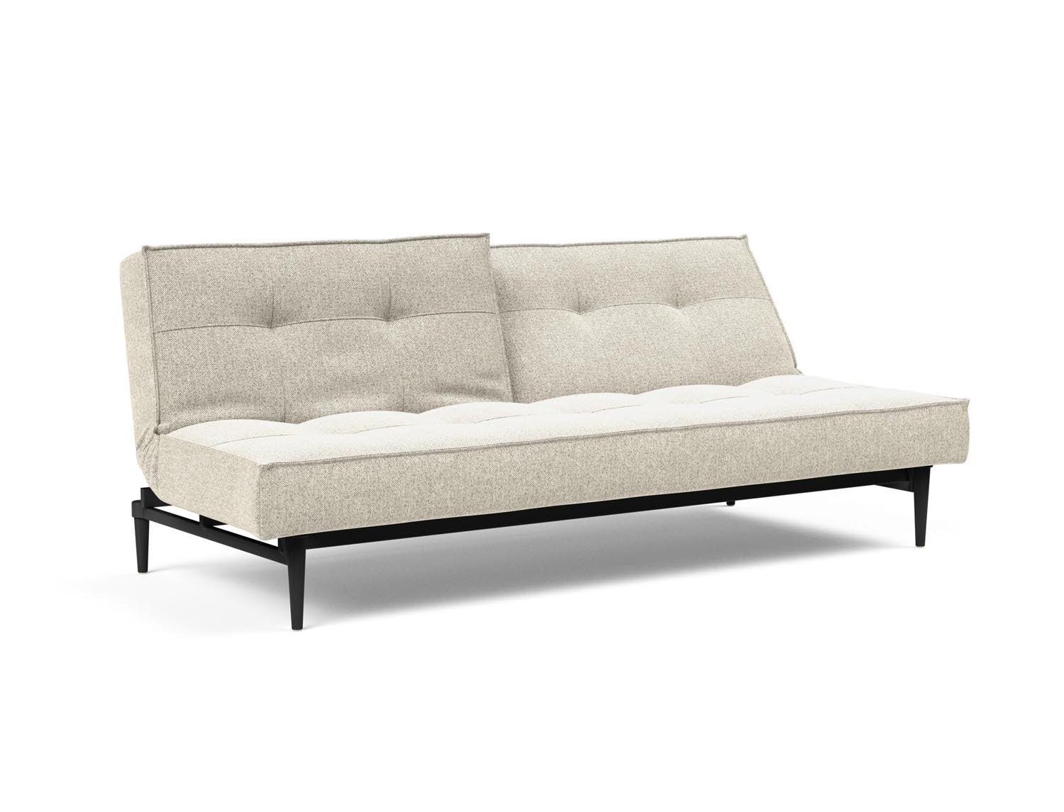 Erleben Sie das stilvolle Splitback Sofabett 115 Styletto von Innovation Living – ideal für Wohnzimmer, Gästezimmer oder Büro, vereint Komfort und Design.