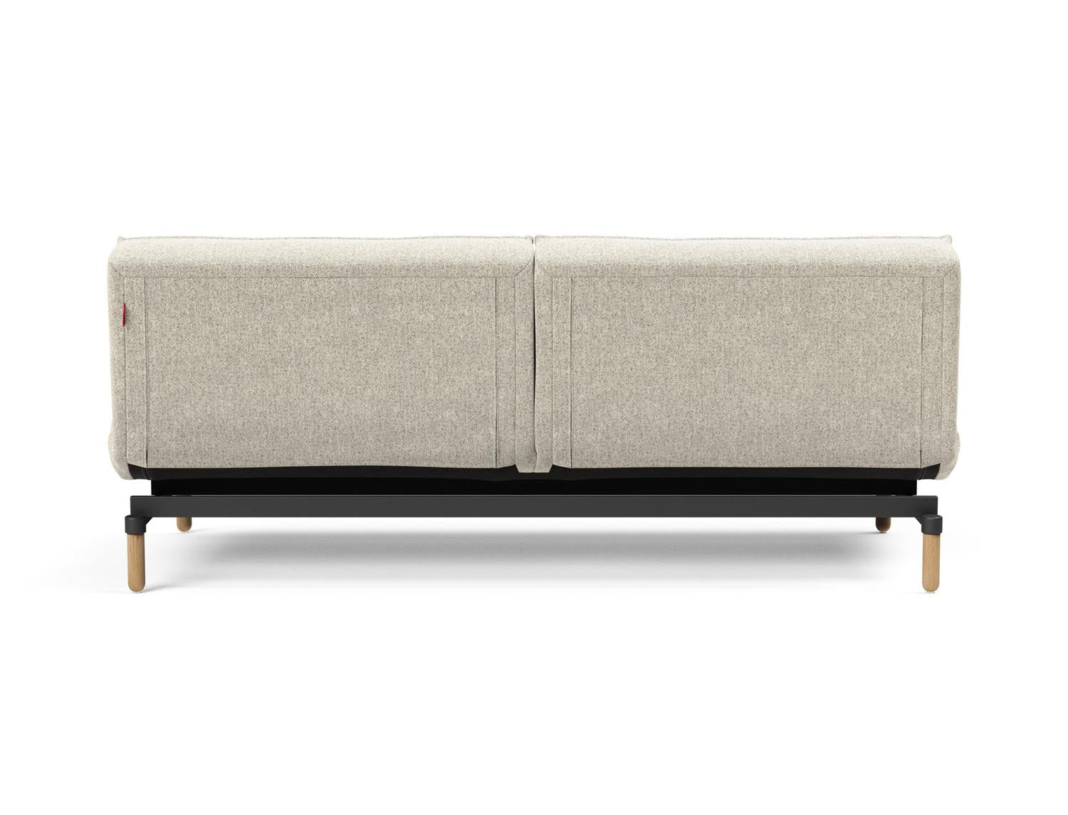 Das Splitback Sofabett 115 Stem von Innovation Living bietet stilvolle Flexibilität und Komfort, ideal für kleine Räume und Übernachtungsgäste.