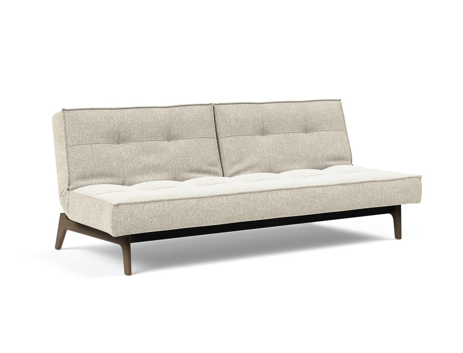 Das Splitback Sofabett 115 Eik von Innovation Living vereint stilvolle Eleganz mit Funktionalität – ideal für Gäste und kleine Räume.