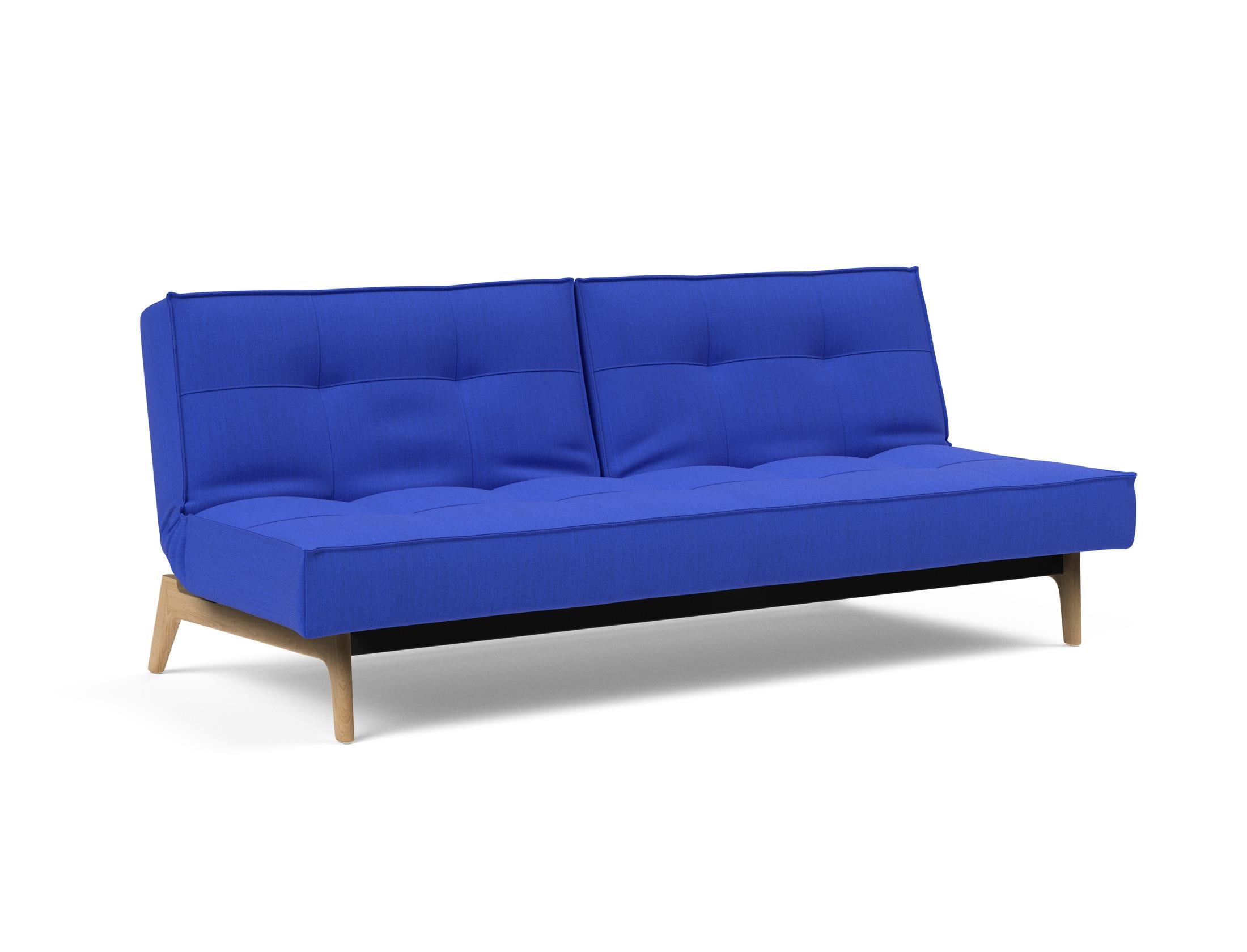 Das Splitback Sofabett 115 Eik von Innovation Living bietet modernes Design und vielseitige Nutzung – perfekt für jedes Zuhause und überraschende Übernachtungen.