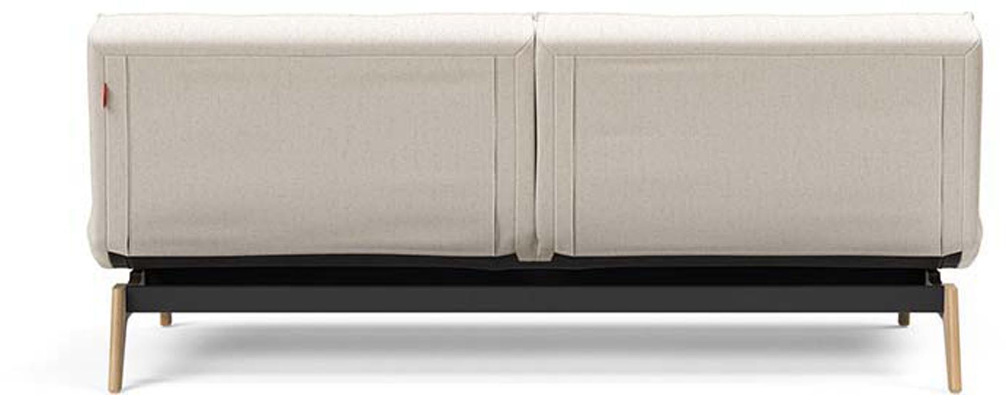 Das Splitback Sofabett 115 Eik von Innovation Living vereint stilvolle Eleganz mit praktischer Vielseitigkeit – ideal für Ihr Zuhause.