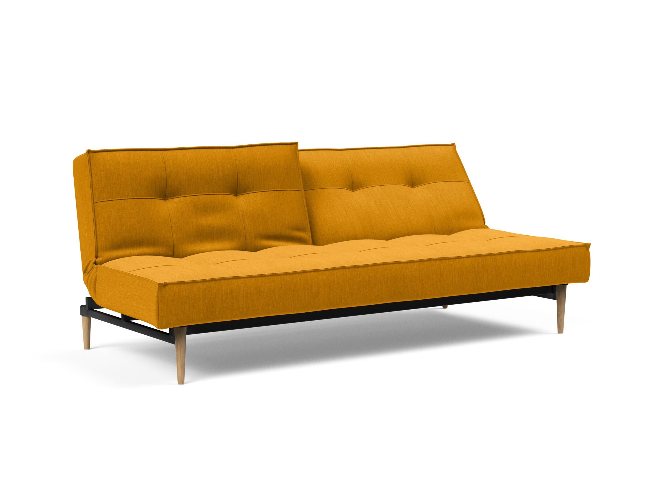 Erleben Sie das stilvolle Splitback Sofabett 115 Styletto von Innovation Living – ideal für flexible Wohnlösungen und zeitgemäßes Design.