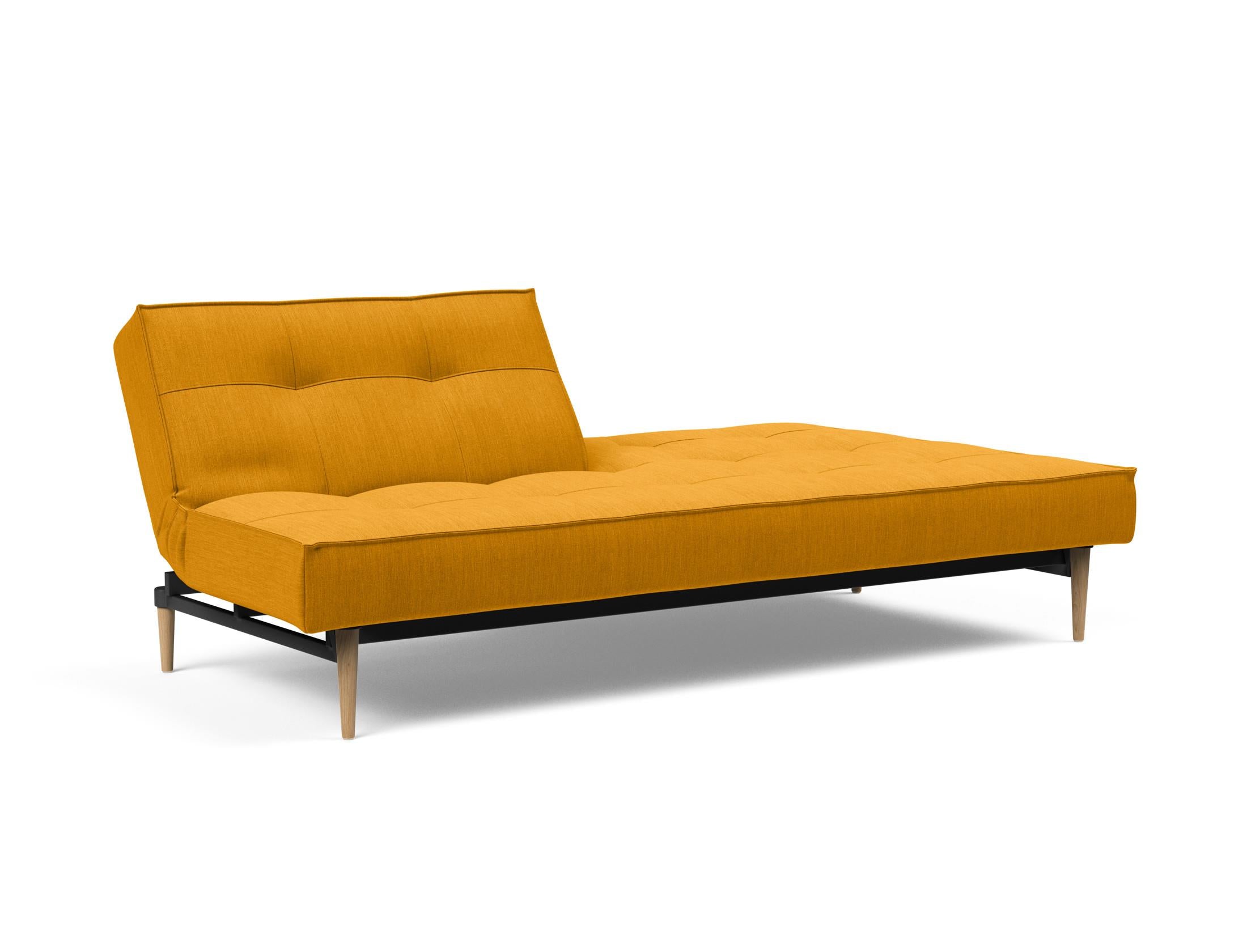 Erleben Sie das stilvolle Splitback Sofabett 115 Styletto von Innovation Living – ideal für flexible Wohnlösungen und zeitgemäßes Design.