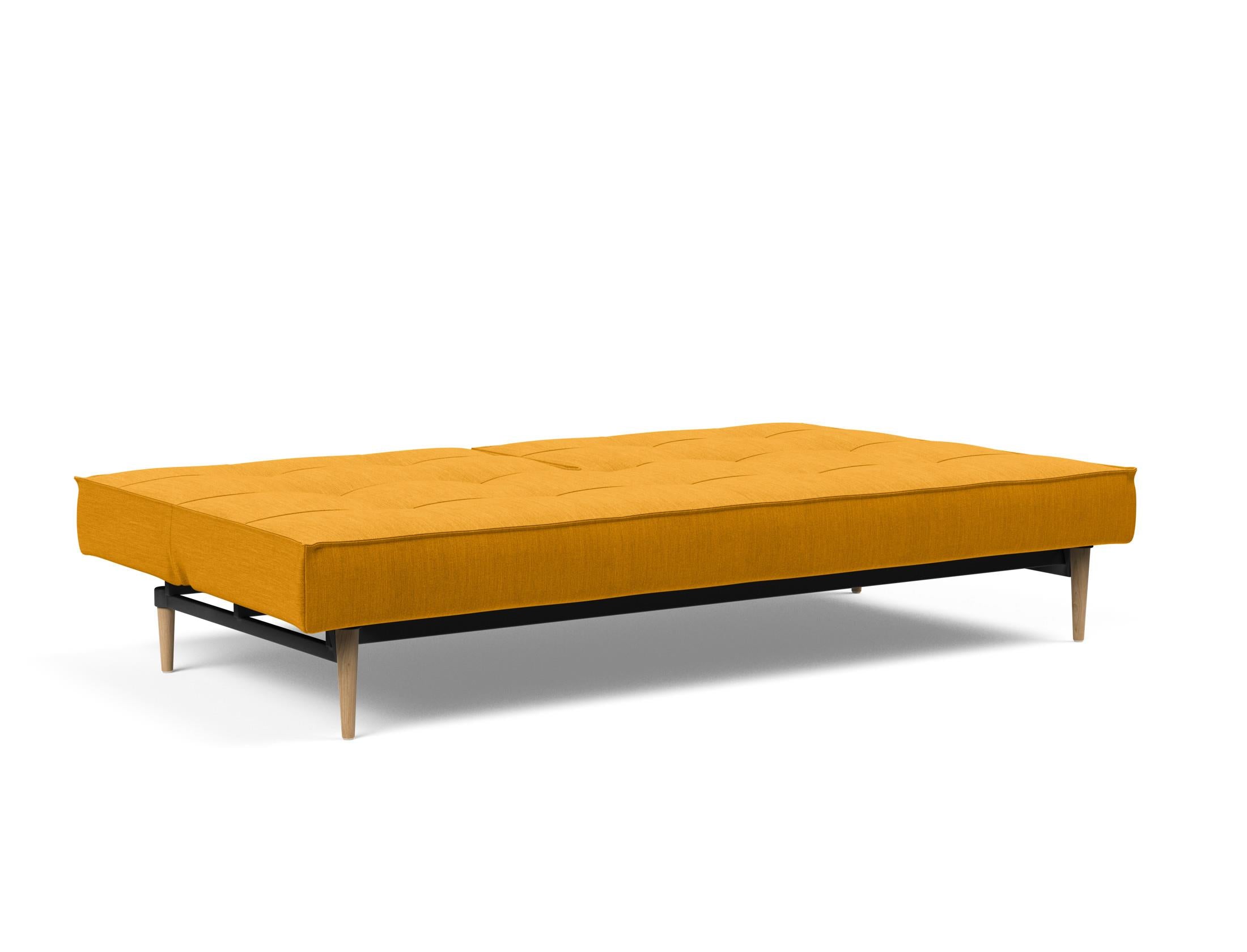 Erleben Sie das stilvolle Splitback Sofabett 115 Styletto von Innovation Living – ideal für flexible Wohnlösungen und zeitgemäßes Design.