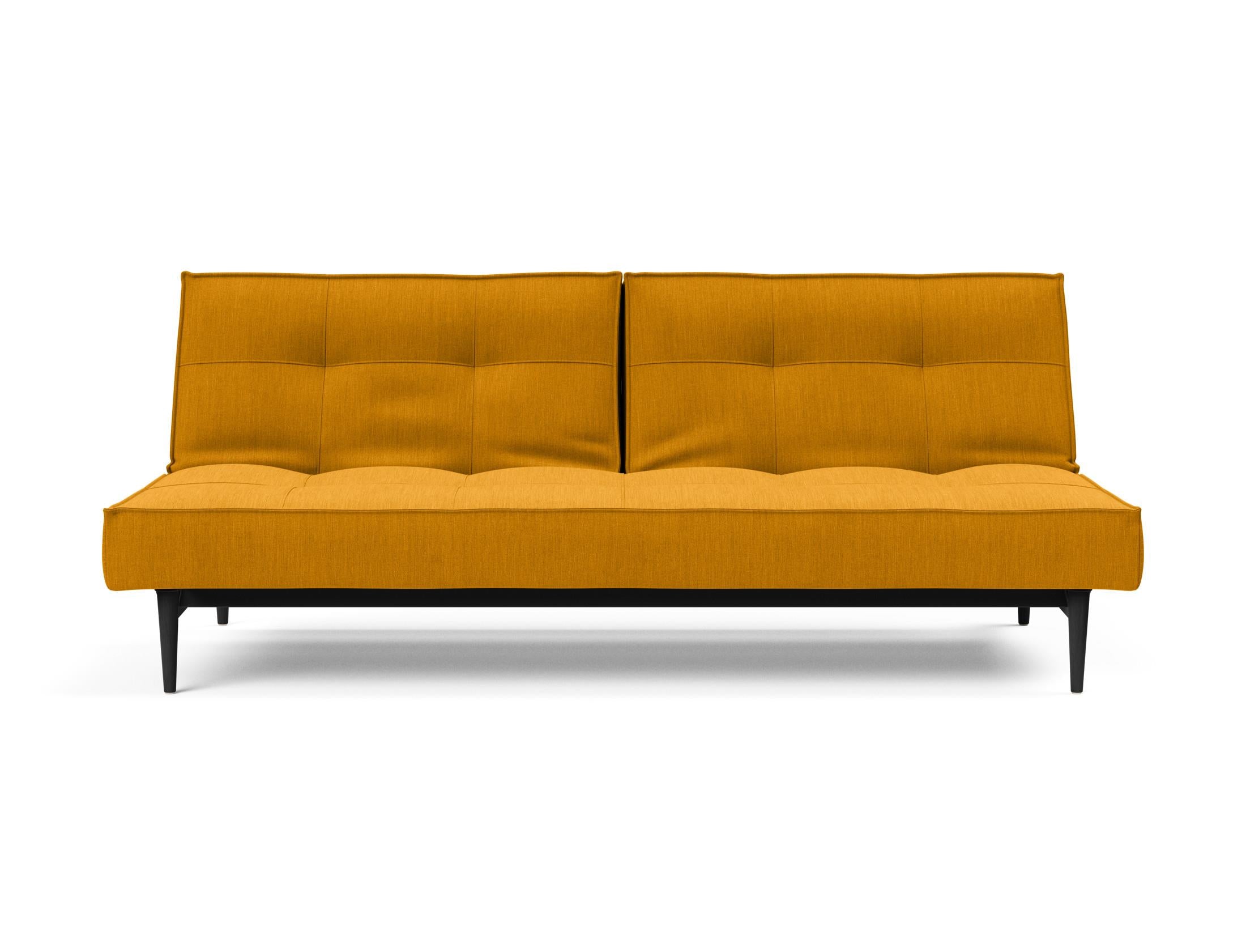 Erleben Sie das stilvolle Splitback Sofabett 115 Styletto von Innovation Living – ideal für flexible Wohnlösungen und zeitgemäßes Design.