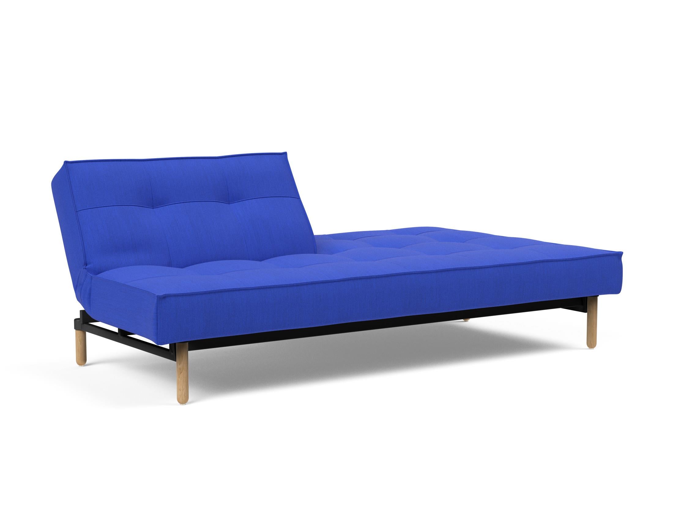 Das Splitback Sofabett 115 Stem von Innovation Living bietet stilvolle Flexibilität und Komfort, ideal für kleine Räume und Übernachtungsgäste.