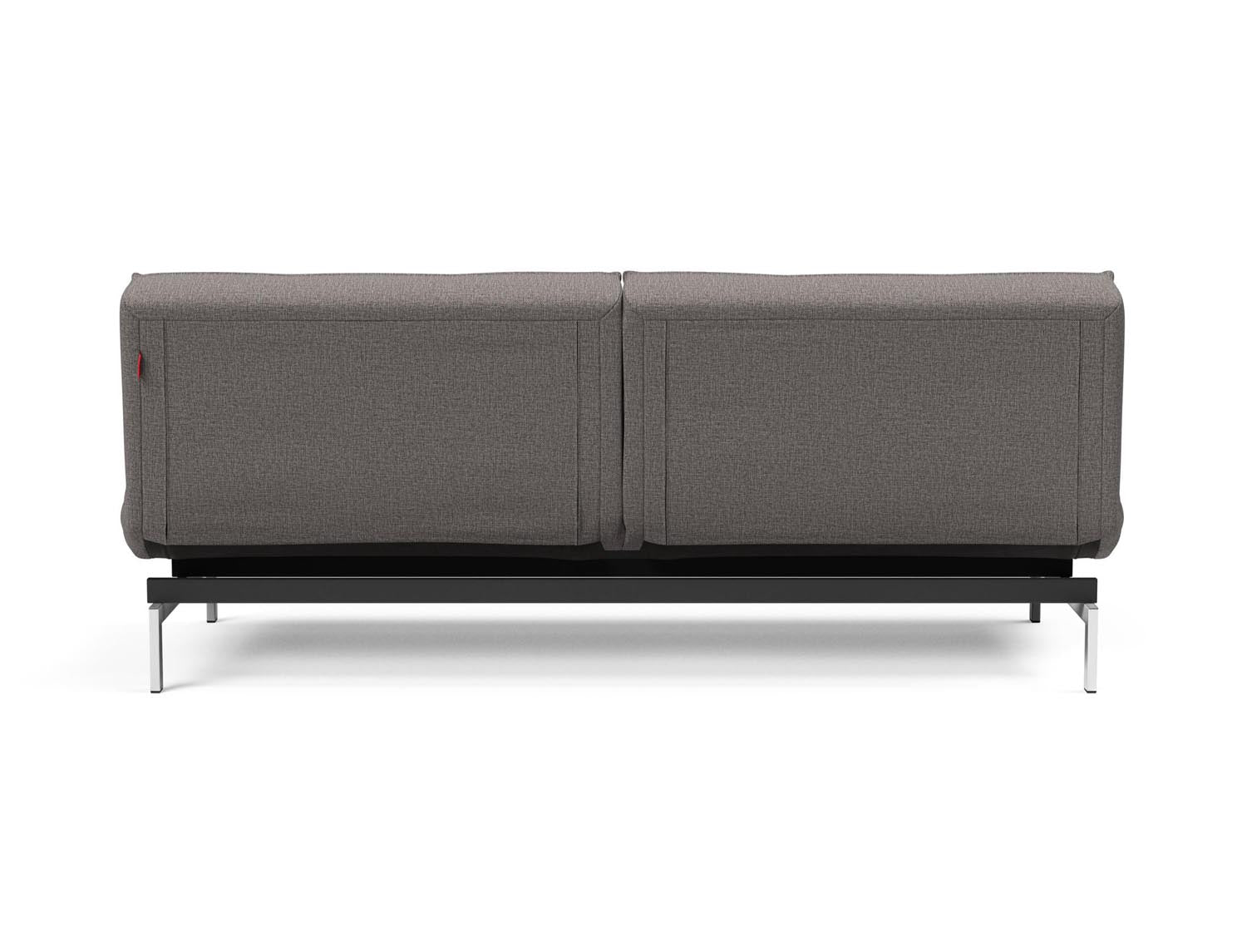 Erleben Sie das elegante Splitback Sofabett 115 Chrom von Innovation Living – ideal für moderne Räume und entspannende Schlafmomente.