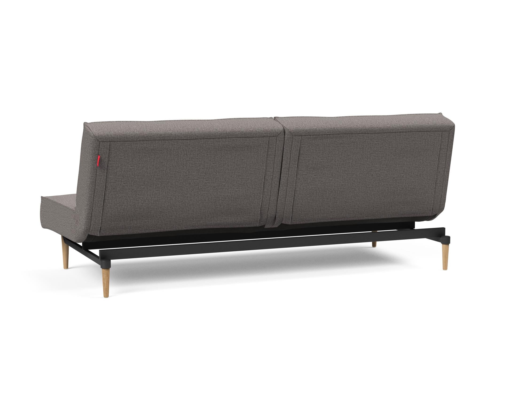 Erleben Sie das stilvolle Splitback Sofabett 115 Styletto von Innovation Living – ideal für flexible Wohnlösungen und zeitgemäßes Design.