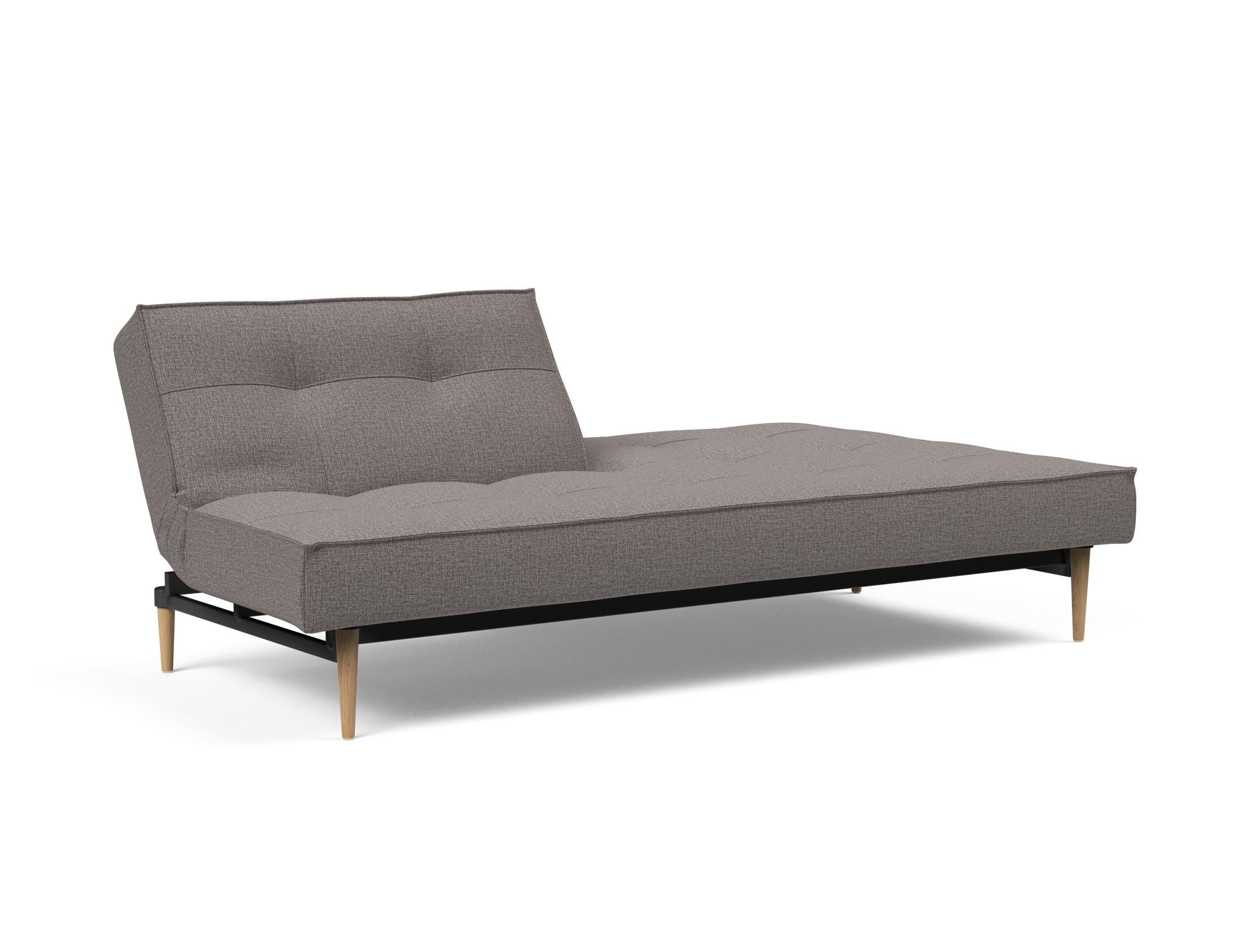 Erleben Sie das stilvolle Splitback Sofabett 115 Styletto von Innovation Living – ideal für flexible Wohnlösungen und zeitgemäßes Design.