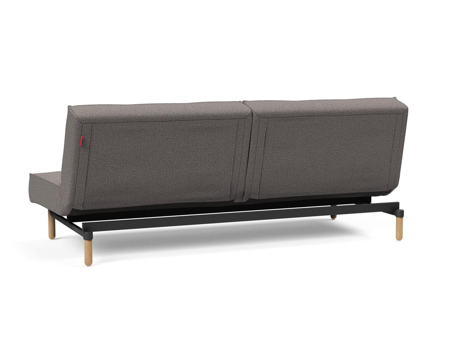 Das Splitback Sofabett 115 Stem von Innovation Living bietet stilvolle Flexibilität und Komfort, ideal für kleine Räume und Übernachtungsgäste.