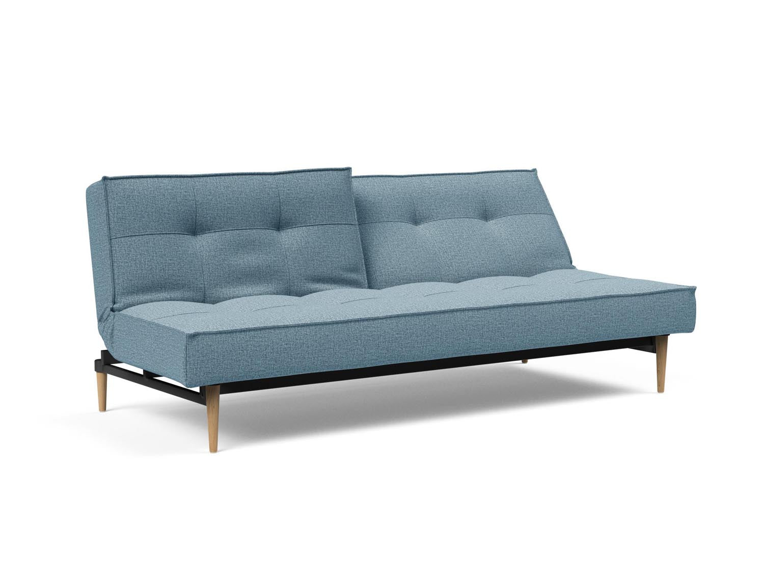 Erleben Sie das stilvolle Splitback Sofabett 115 Styletto von Innovation Living – ideal für flexible Wohnlösungen und zeitgemäßes Design.