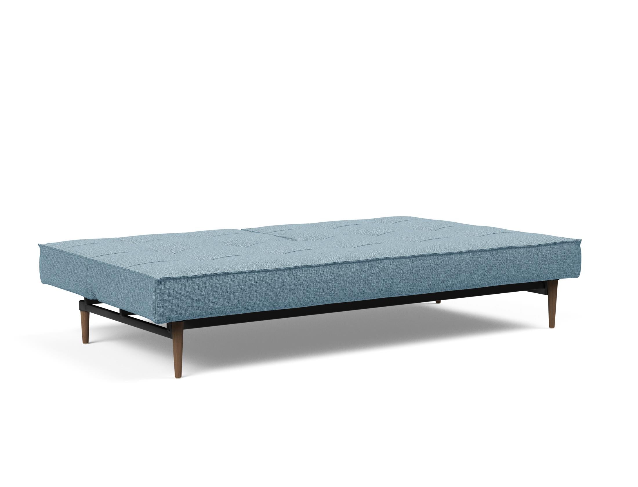 Erleben Sie das stilvolle Splitback Sofabett 115 Styletto von Innovation Living – ideal für flexible Wohnlösungen und zeitgemäßes Design.