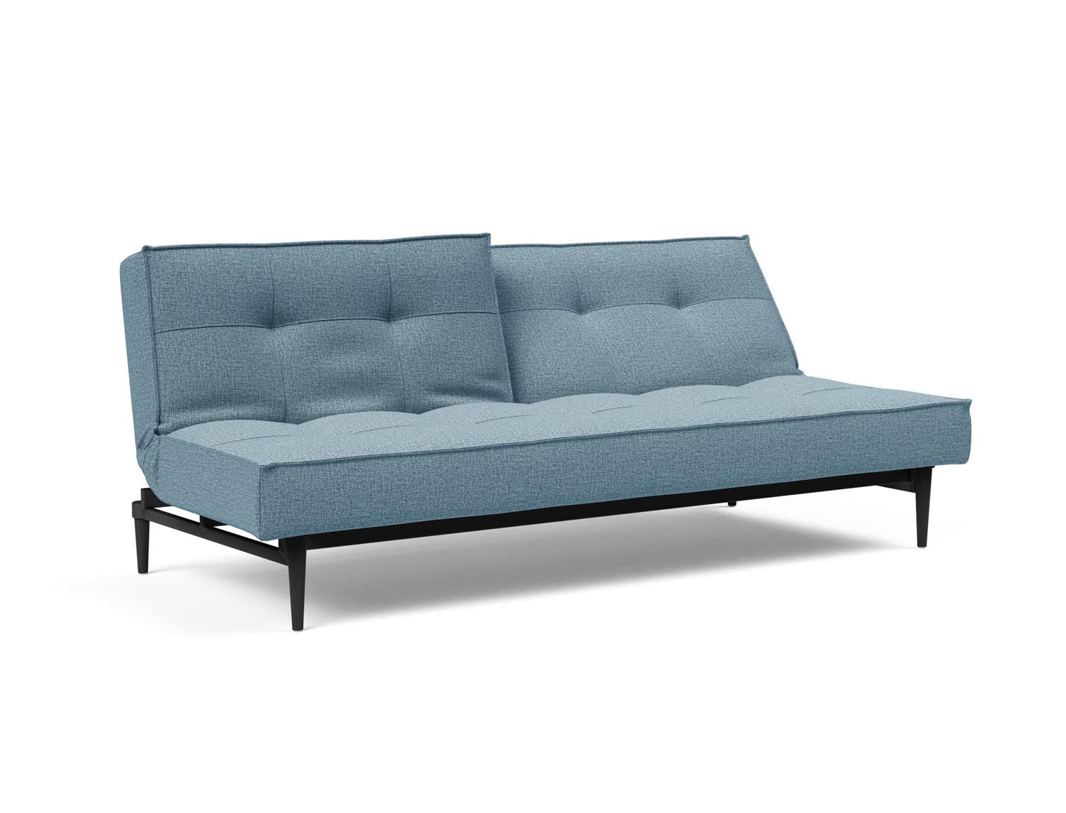 Erleben Sie das stilvolle Splitback Sofabett 115 Styletto von Innovation Living – ideal für flexible Wohnlösungen und zeitgemäßes Design.