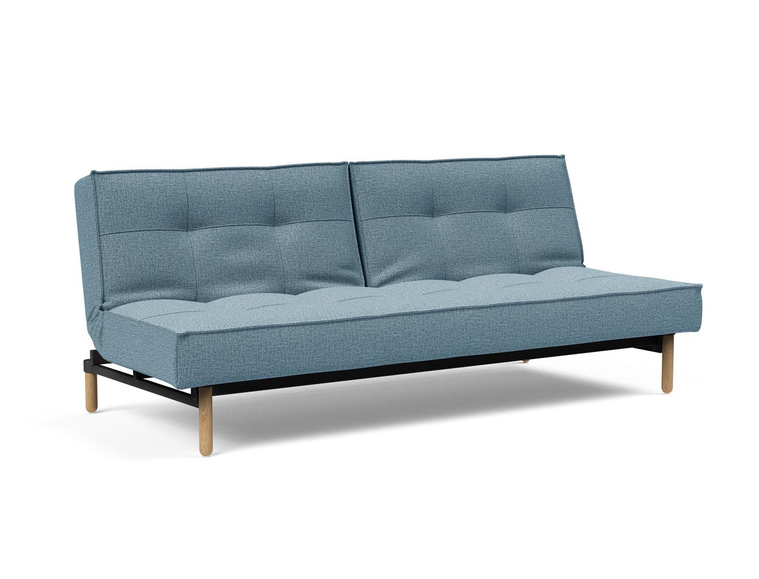 Das Splitback Sofabett 115 Stem von Innovation Living bietet stilvolle Flexibilität und Komfort, ideal für kleine Räume und Übernachtungsgäste.