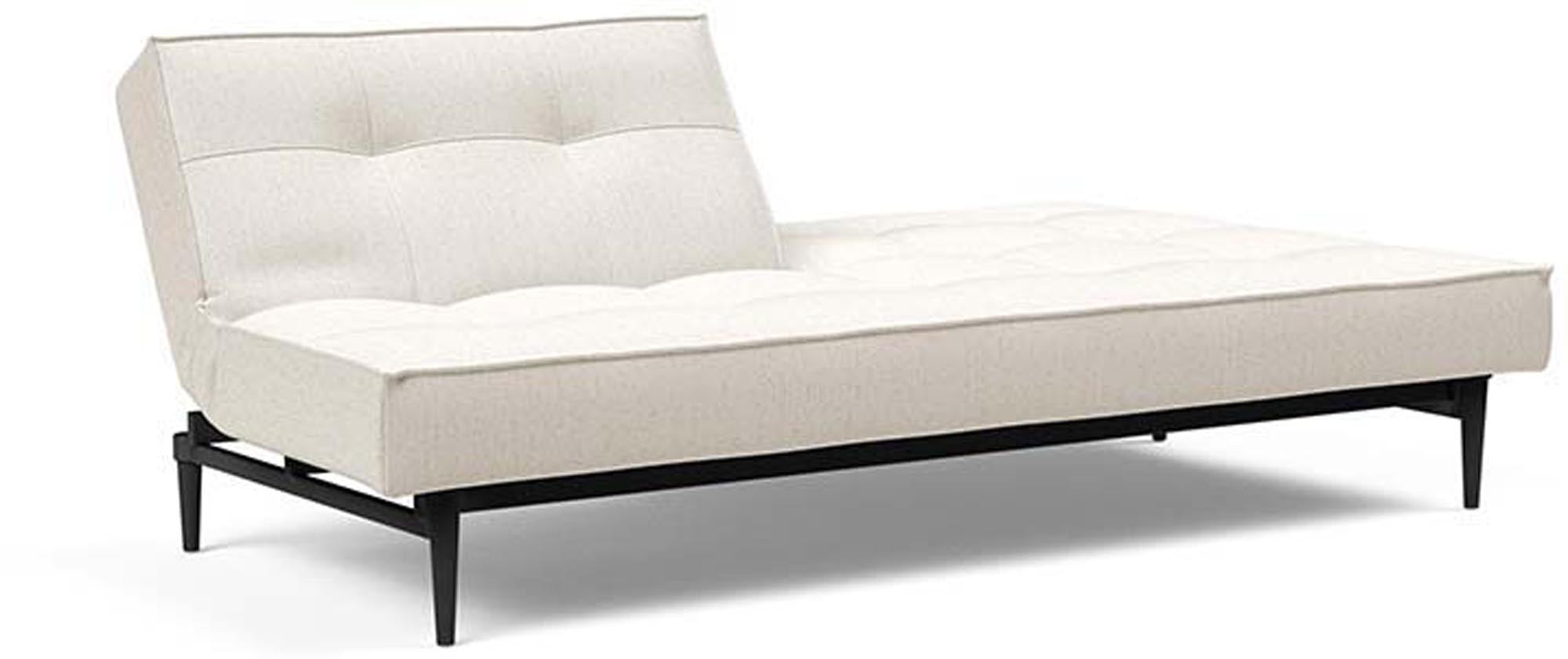 Erleben Sie das stilvolle Splitback Sofabett 115 Styletto von Innovation Living – ideal für flexible Wohnlösungen und zeitgemäßes Design.