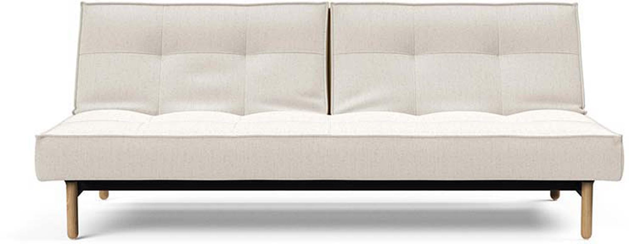Das Splitback Sofabett 115 Stem von Innovation Living bietet stilvolle Flexibilität und Komfort, ideal für kleine Räume und Übernachtungsgäste.