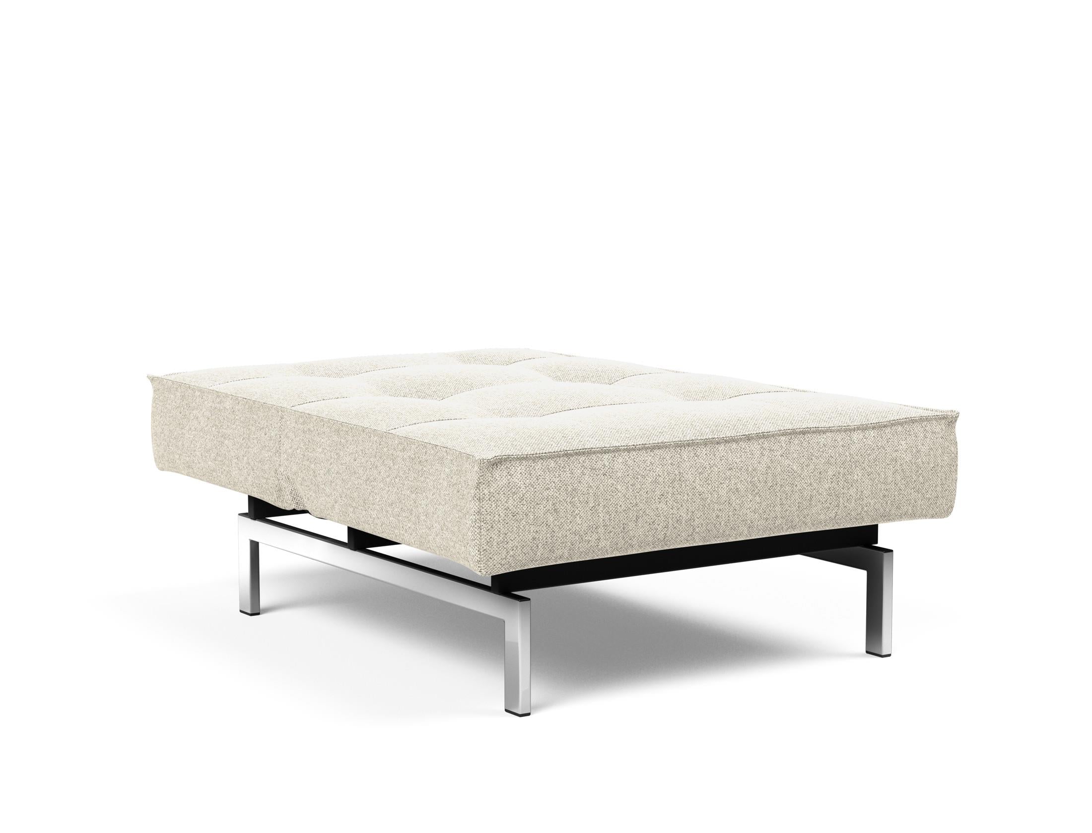 Erleben Sie den vielseitigen Splitback Chrome Sessel von Innovation Living – ein modernes Designhighlight mit flexibler Nutzung und hochwertiger Verarbeitung.