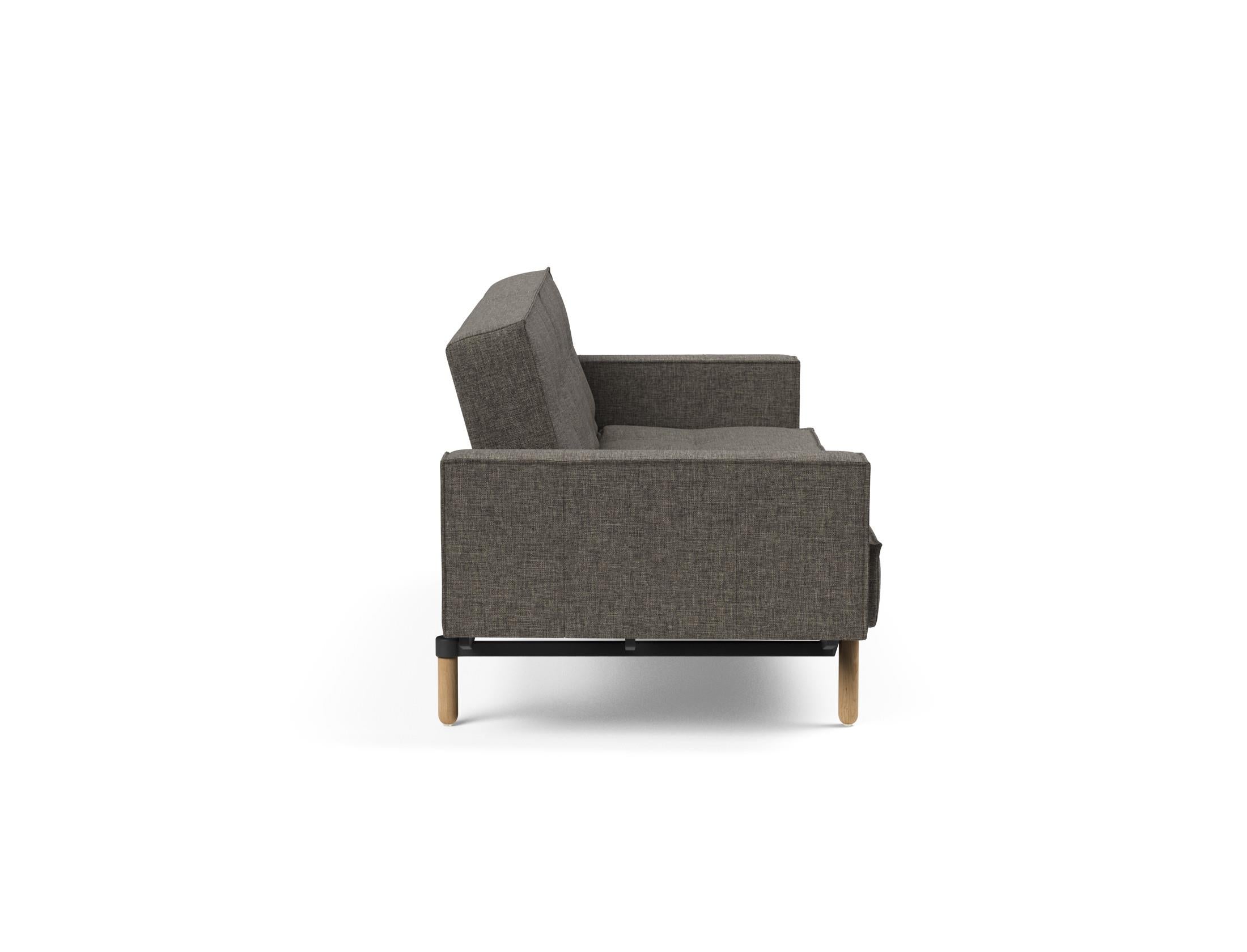 Das Splitback Sofabett 115 Stem von Innovation Living kombiniert elegantes Design mit praktischer Vielseitigkeit. Ideal für jedes Zuhause.