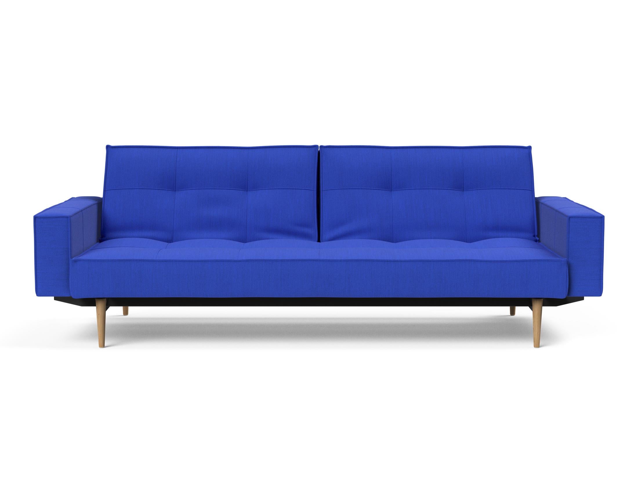 Erleben Sie das stilvolle Splitback Sofabett 115 Styletto von Innovation Living. Ideal für jeden Raum, bietet es Komfort und Funktionalität.