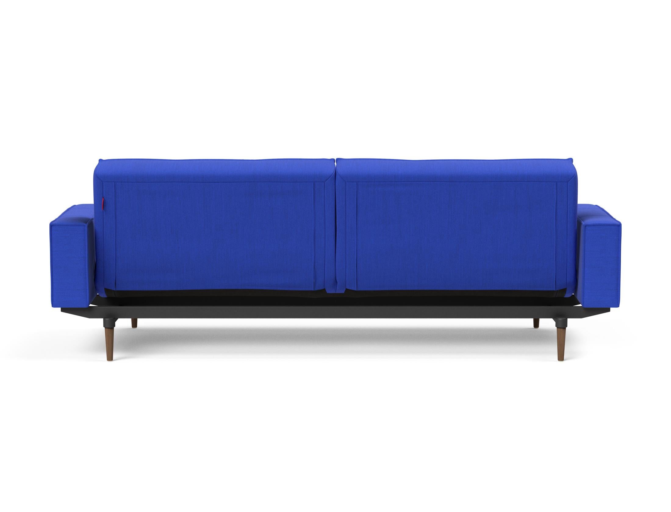 Das Splitback Sofabett 115 Styletto von Innovation Living vereint elegantes Design mit praktischer Funktionalität. Ideal für Gäste und kleine Räume.