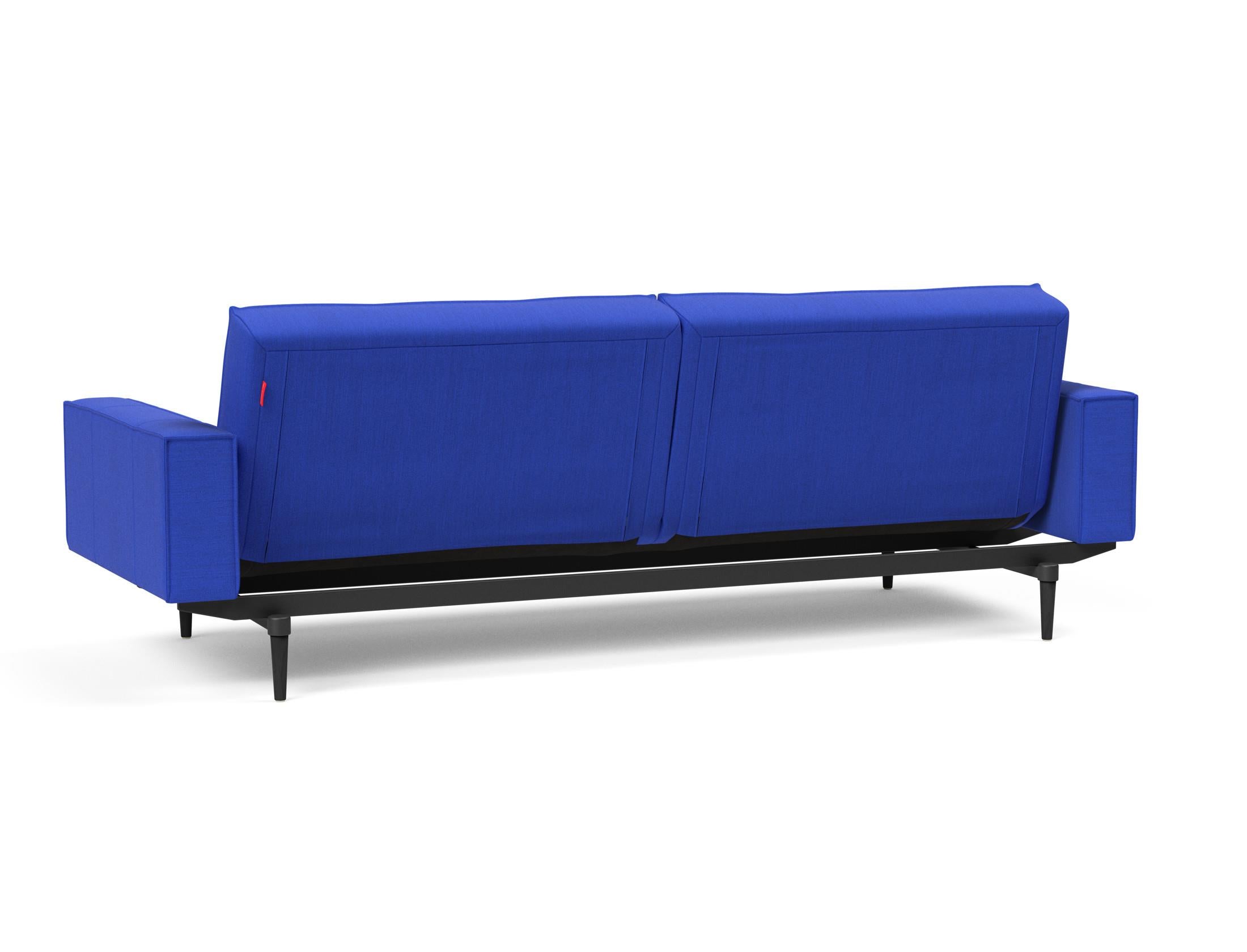 Das Splitback Sofabett 115 Styletto vereint elegantes Design mit praktischer Funktionalität. Ideal für jedes Zuhause, bietet es optimalen Schlafkomfort und individuelle Gestaltungsmöglichkeiten.