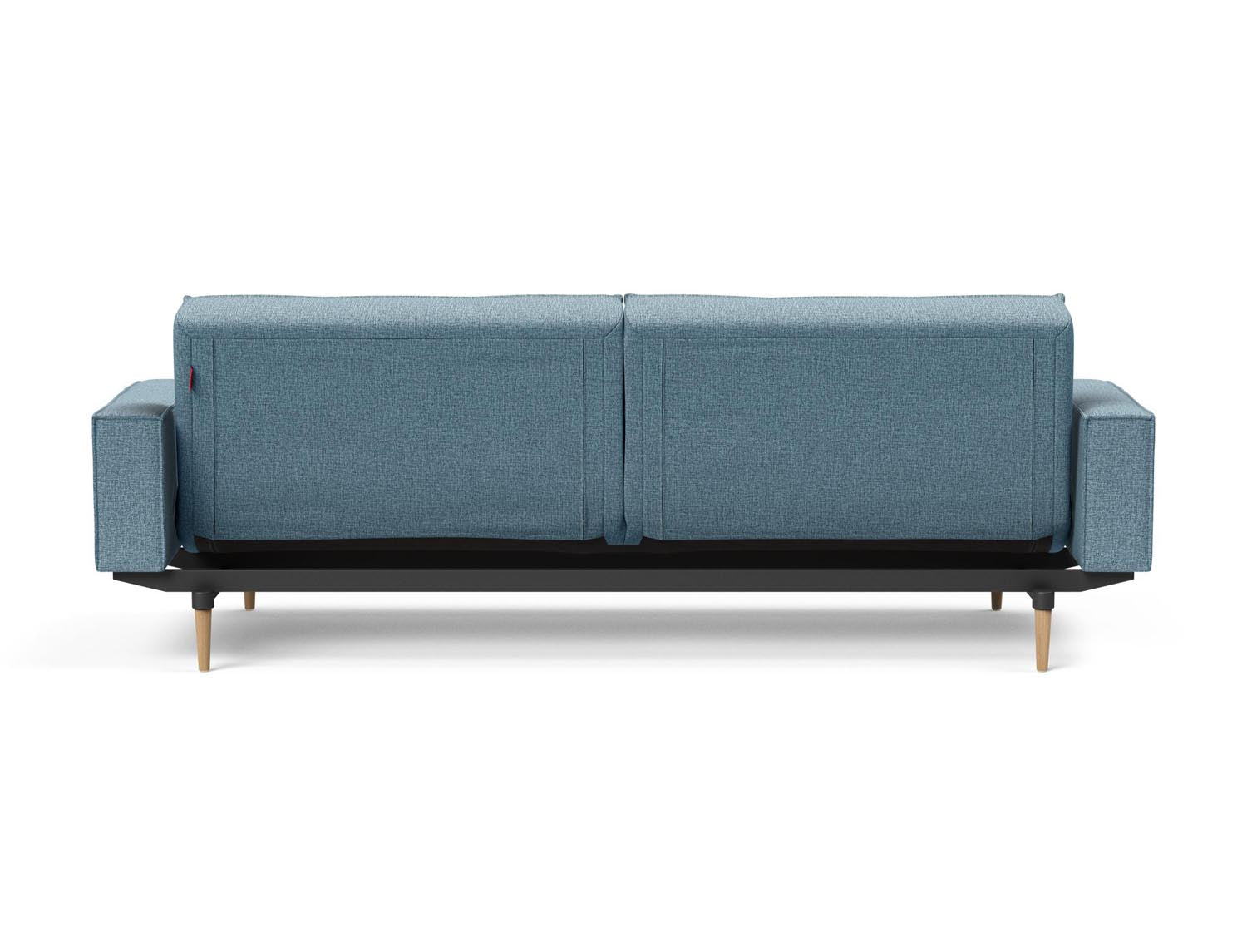 Das Splitback Sofabett 115 Styletto vereint elegantes Design mit praktischer Funktionalität. Ideal für Wohnzimmer und Gästezimmer.