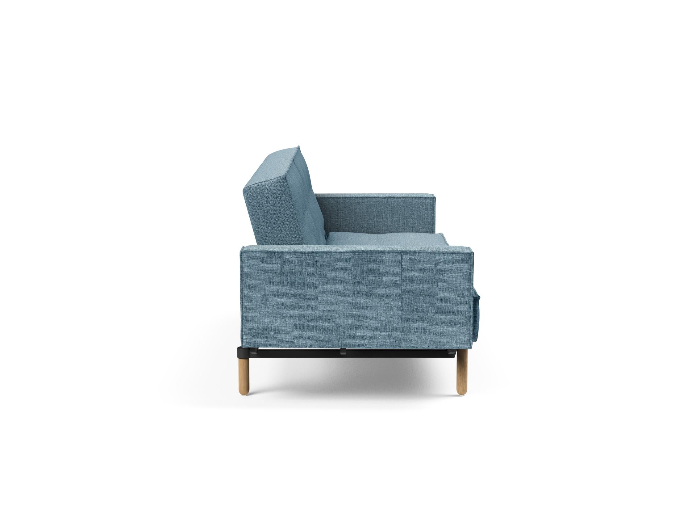 Das Splitback Sofabett 115 Stem von Innovation Living vereint modernes Design mit Funktionalität. Perfekt für stilvolle Wohnräume und Gästezimmer.