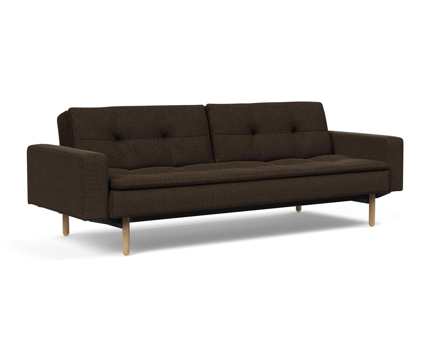 Entdecken Sie das elegante Dublexo Stem Schlafsofa 115 mit Armlehnen von Innovation Living – ideal für modernen Komfort und vielseitige Nutzung.