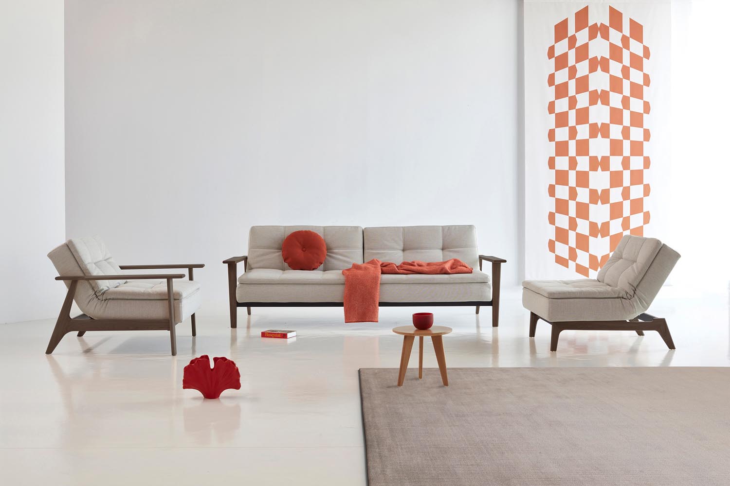 Entdecken Sie das Dublexo Frej Schlafsofa 115 in Rauch-Eiche: stilvolles skandinavisches Design, vielseitig und bequem für Ihr Zuhause.