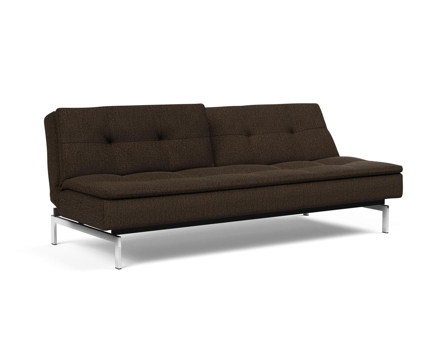 Genießen Sie Komfort und Flexibilität mit dem Dublexo Chrom Schlafsofa 115 von Innovation Living – perfekt für modernes Wohnen und Gäste.