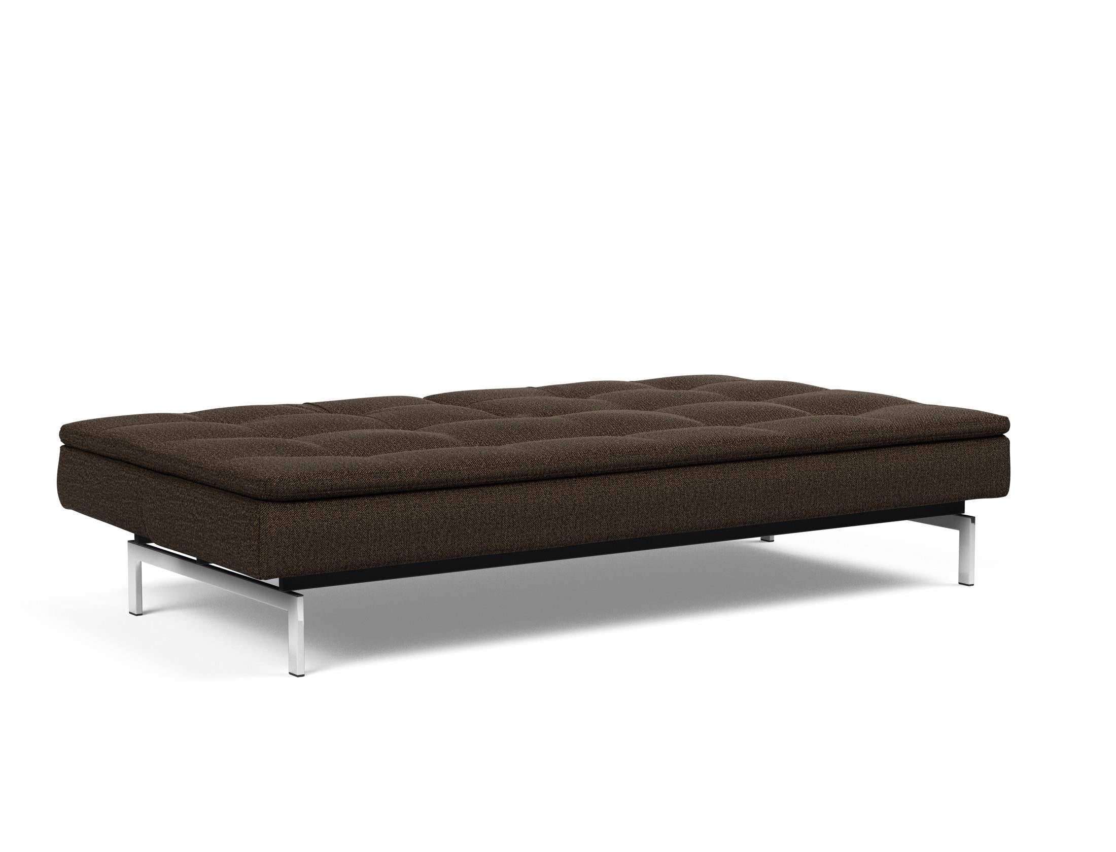 Erleben Sie das Dublexo Chrom Schlafsofa 115 – ein modernes Möbelstück, das Komfort, Flexibilität und elegantes Design vereint.
