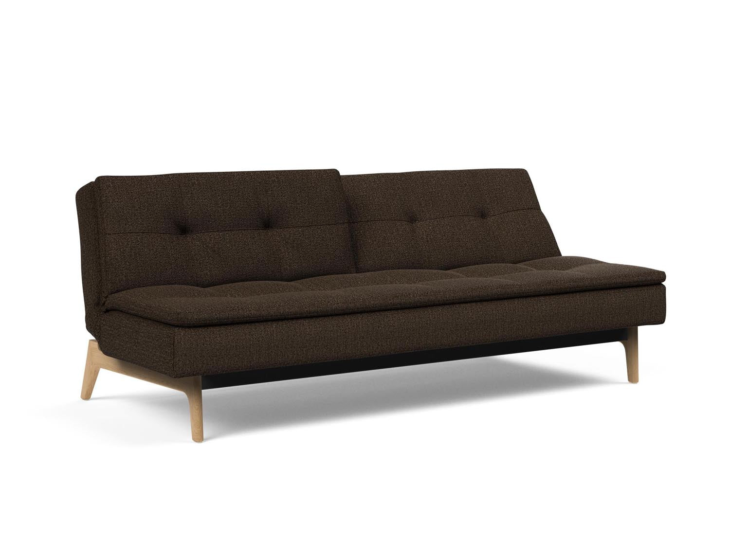 Das Dublexo Eik Schlafsofa 115 Eiche bietet elegantes Mid-Century-Design, vielseitige Nutzung und höchsten Komfort für Ihr Zuhause.