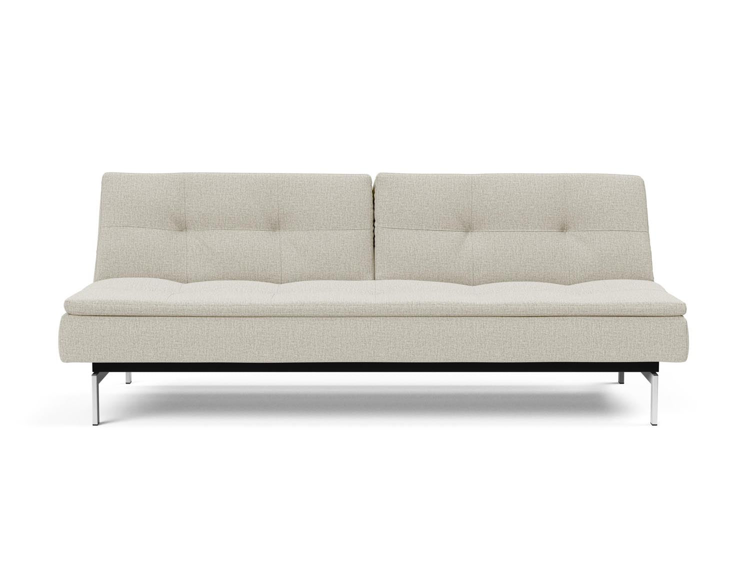 Erleben Sie das vielseitige Dublexo Chrom Schlafsofa 115 von Innovation Living – perfekter Komfort und modernes Design für Ihr Zuhause.