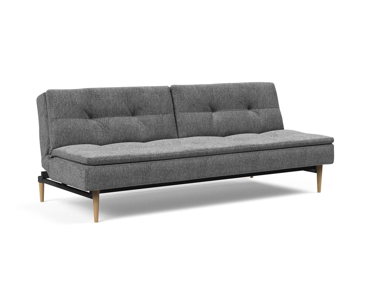 Dublexo Styletto Schlafsofa 115 in 563 Twist Charcoal präsentiert im Onlineshop von KAQTU Design AG. Bettsofa ist von Innovation Living